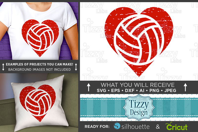 Download Volleyball Heart SVG File - Volleyball Heart Shirt Svg ...