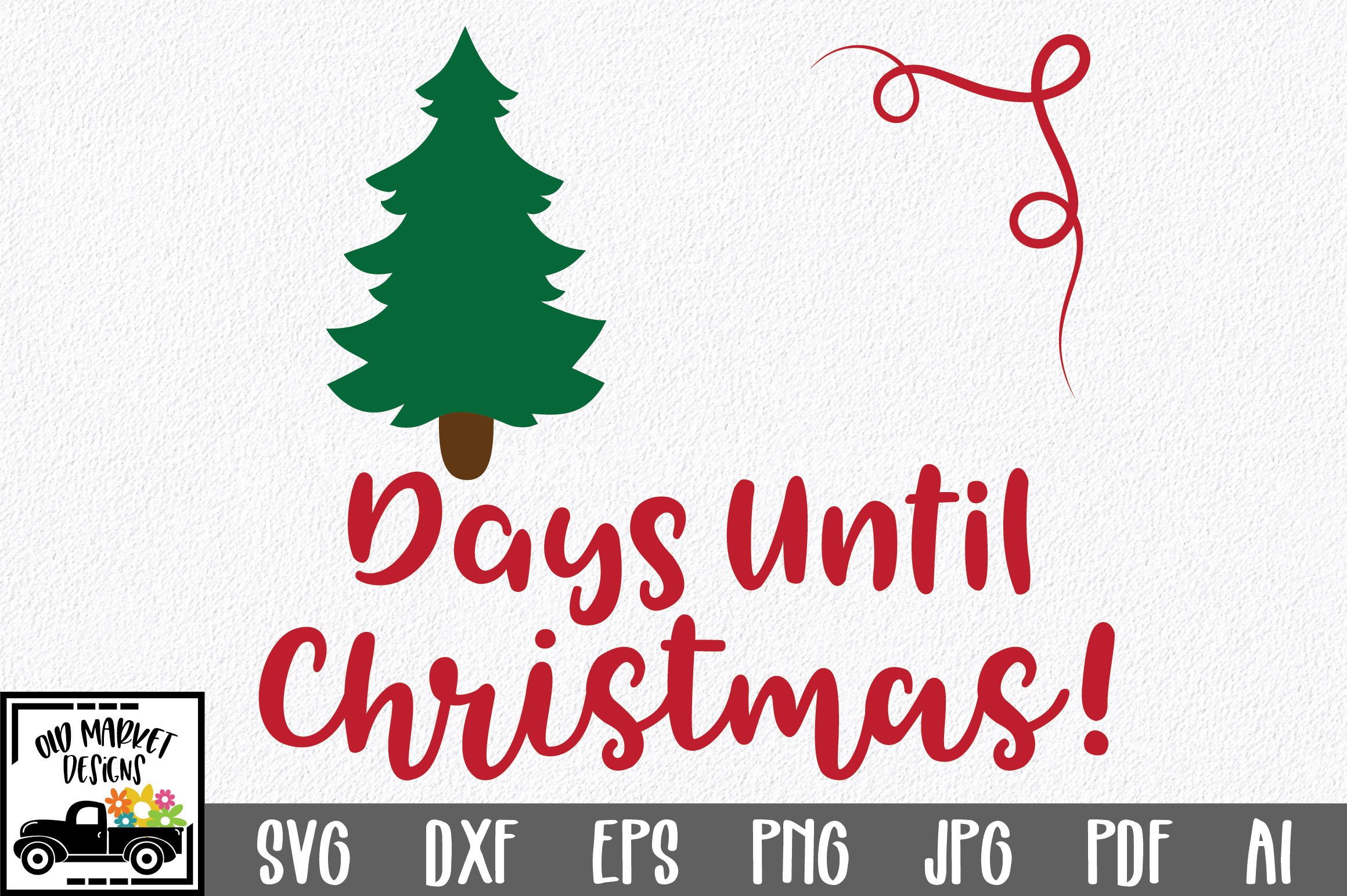 Download Christmas Countdown SVG Cut File - Dear Santa Stop Here SVG