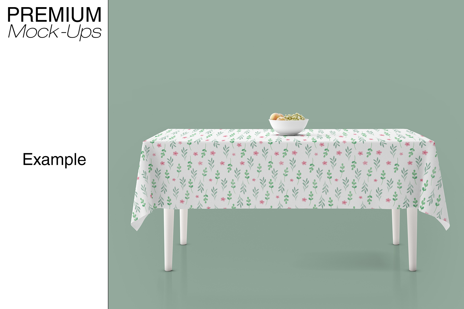 Download Tablecloth Mockup Set (84228) | Mock Ups | Design Bundles