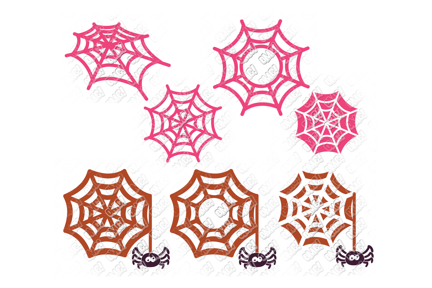 Download Spider Web SVG Monogram Halloween in SVG, DXF, PNG, EPS, JPG