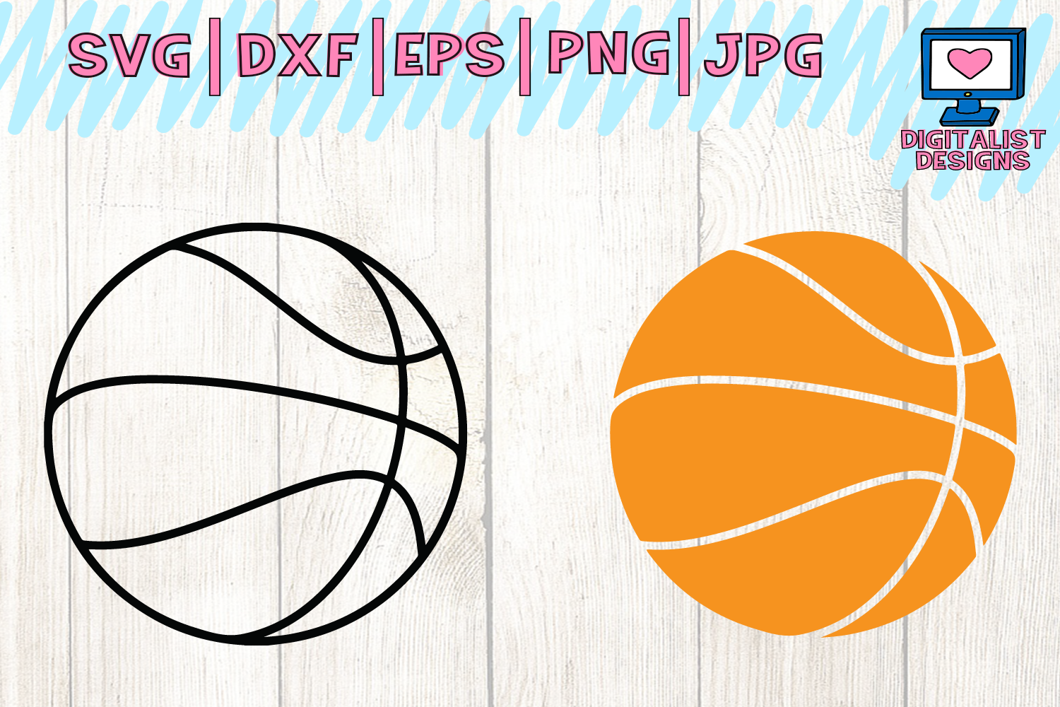 Download basketball svg, basketball clipart, basketball vector ...