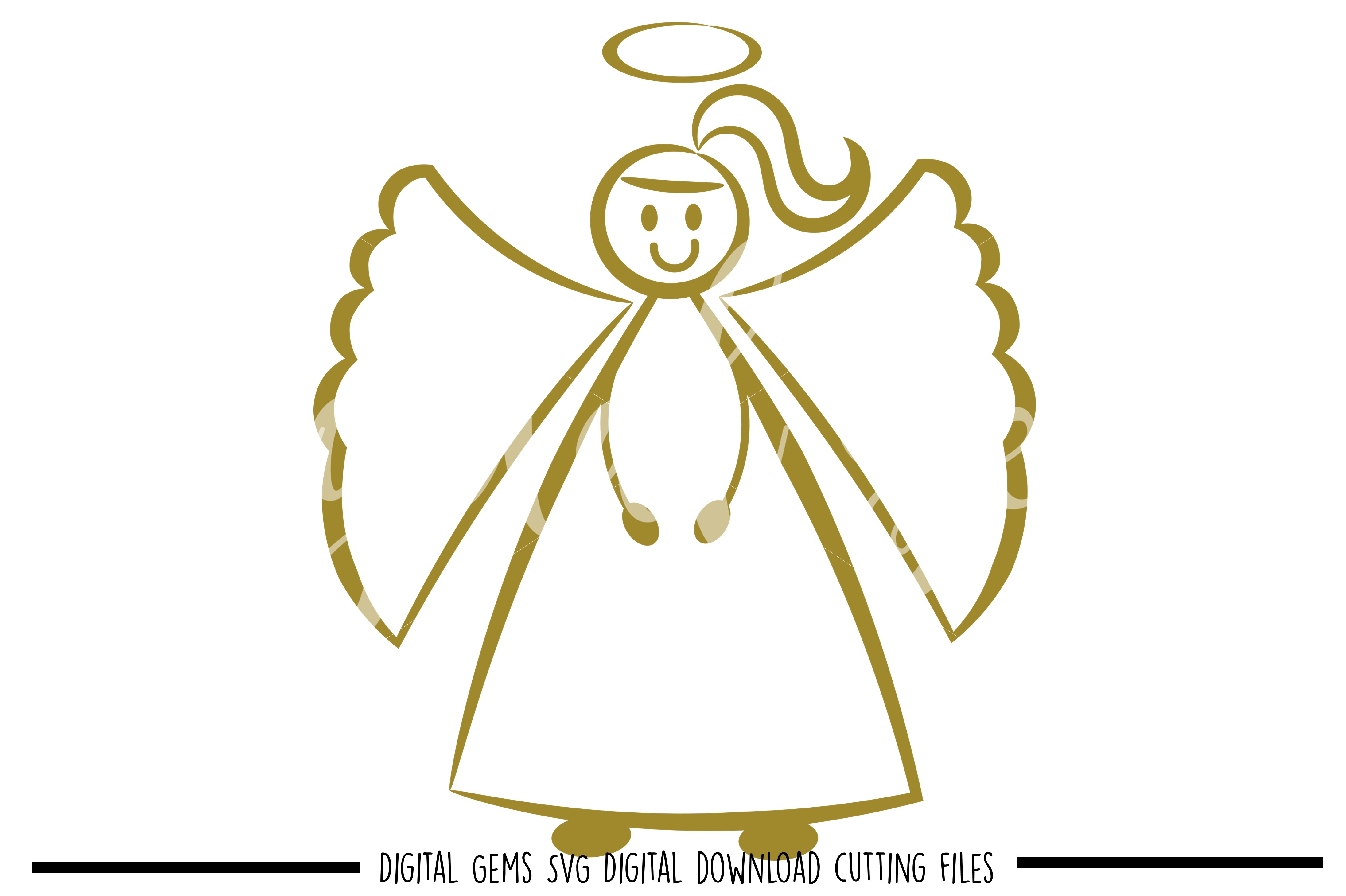 Angel SVG / DXF / EPS / PNG files (49396) | SVGs | Design Bundles