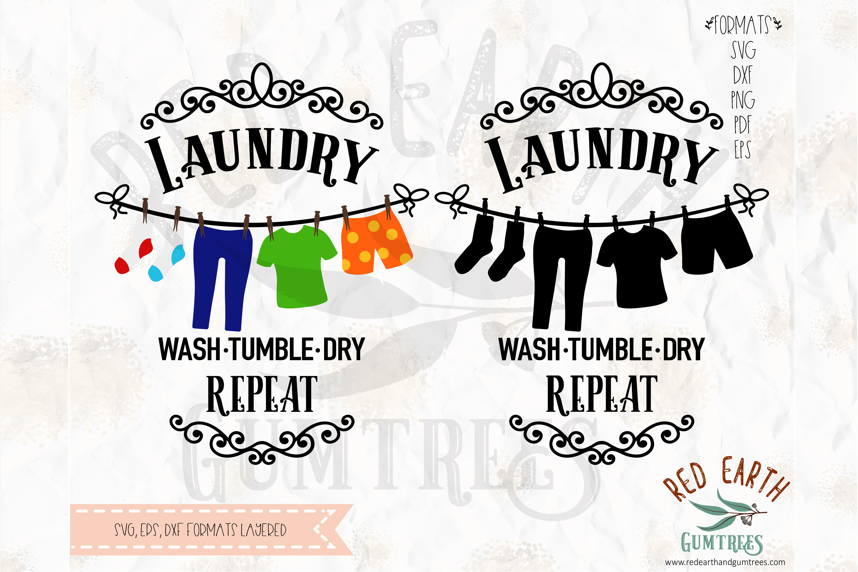 Laundry quote, Laundry room decal in SVG, DXF, PNG, EPS, PDF