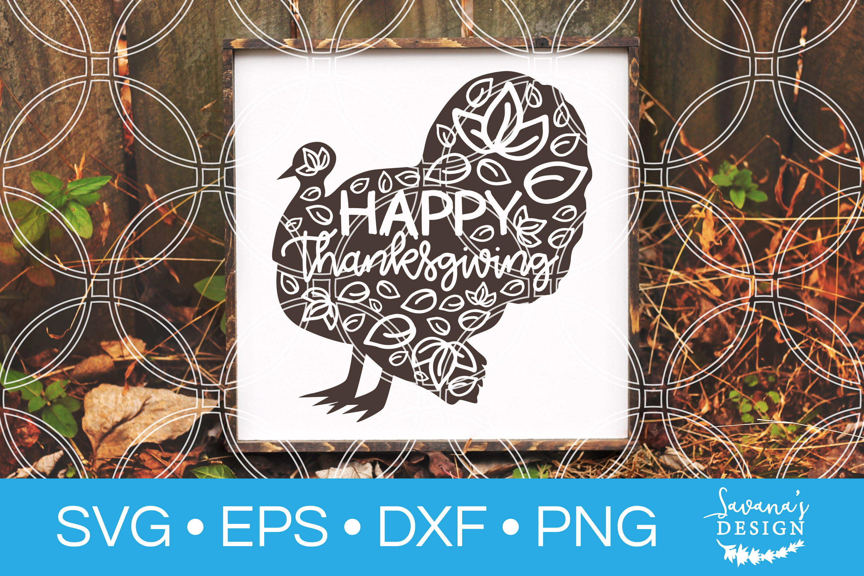 Happy Thanksgiving Turkey SVG Happy Thanksgiving SVG (365959) | SVGs