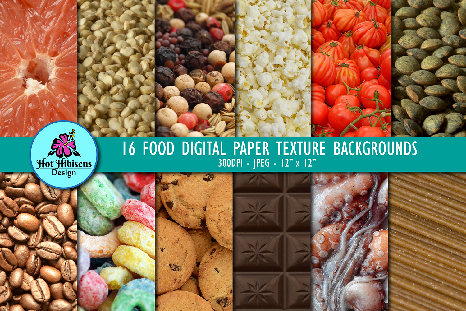 16 Food Photography Background Texture Images Bundle (132279) | Food ...