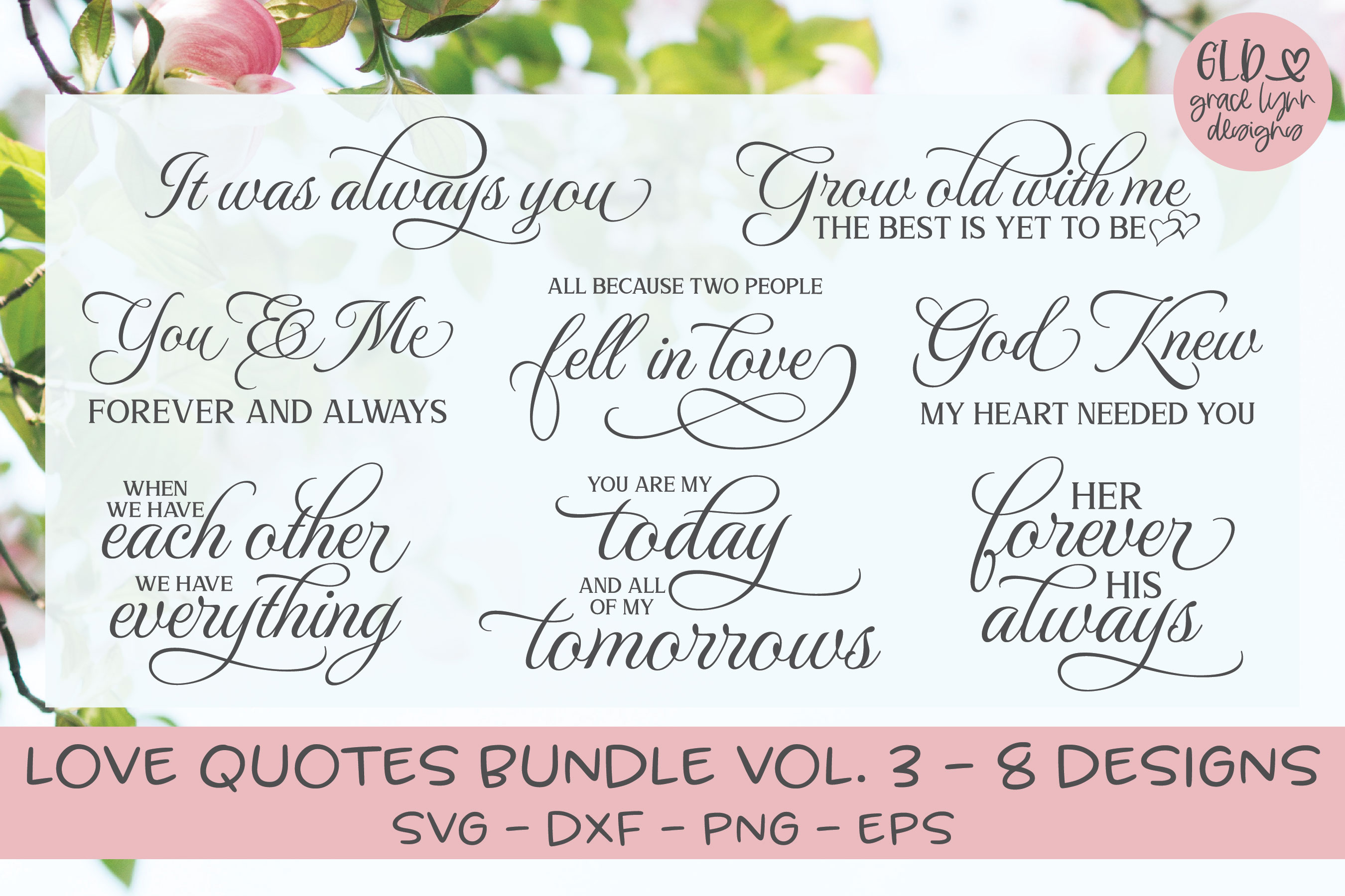 Download Amazing Bundle Of Love Quotes - 31 Designs