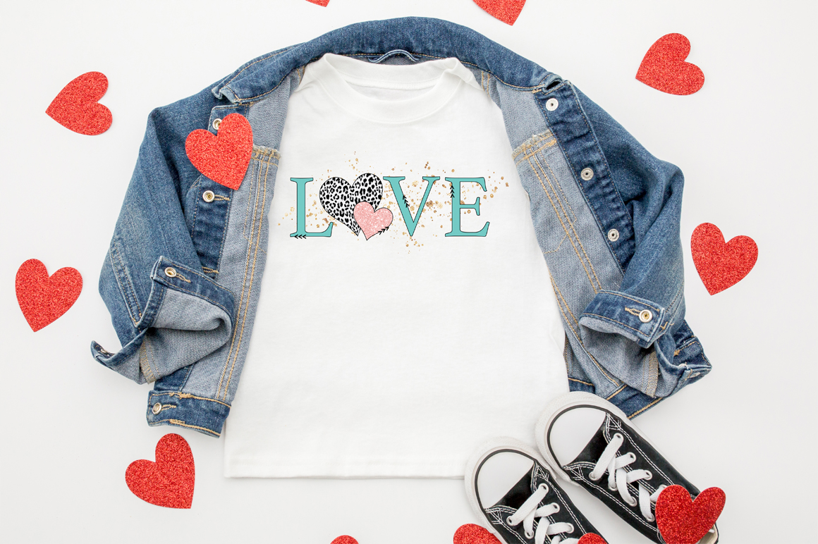 Download Valentine's Day Sublimation Design - Love SVG