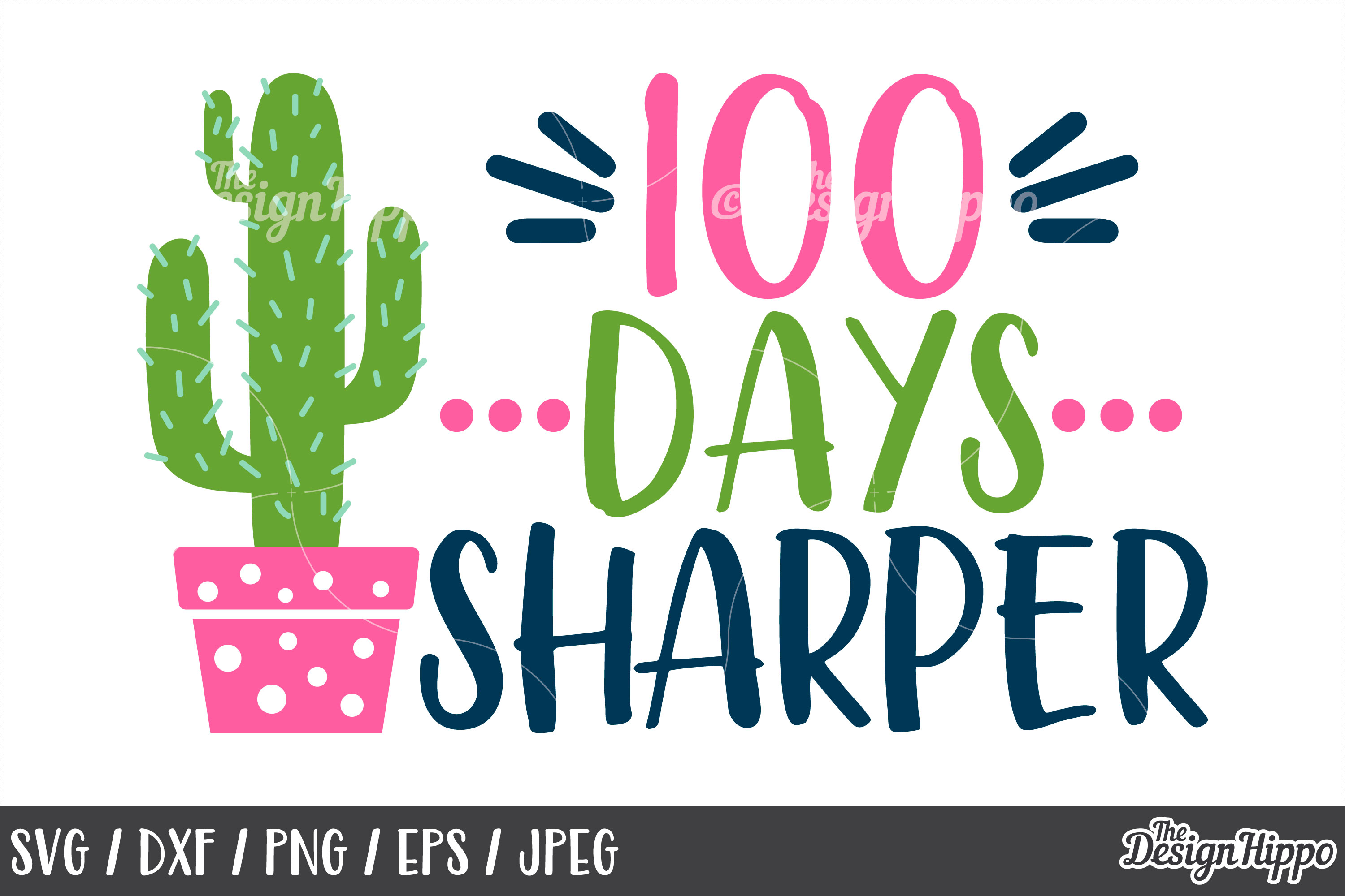 100 Days Of School Svg 10 Designs Bundle Png Cut Files 191775