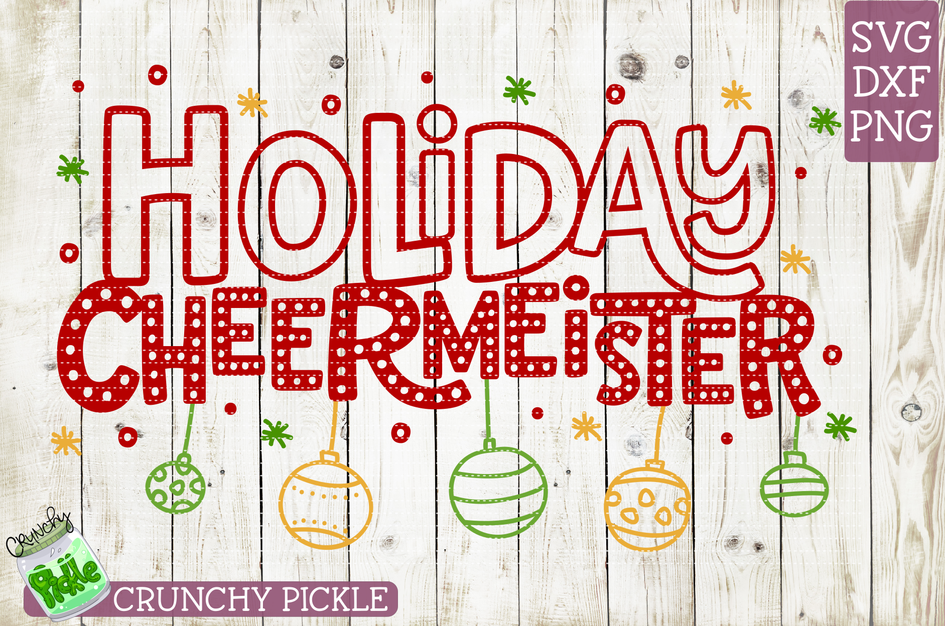Holiday Cheermeister Christmas SVG