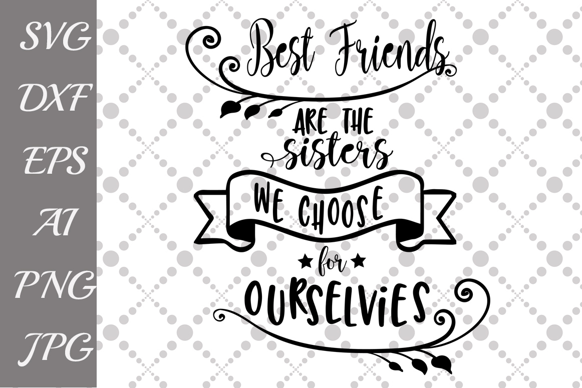 Best Friends Svg (51603) | Illustrations | Design Bundles