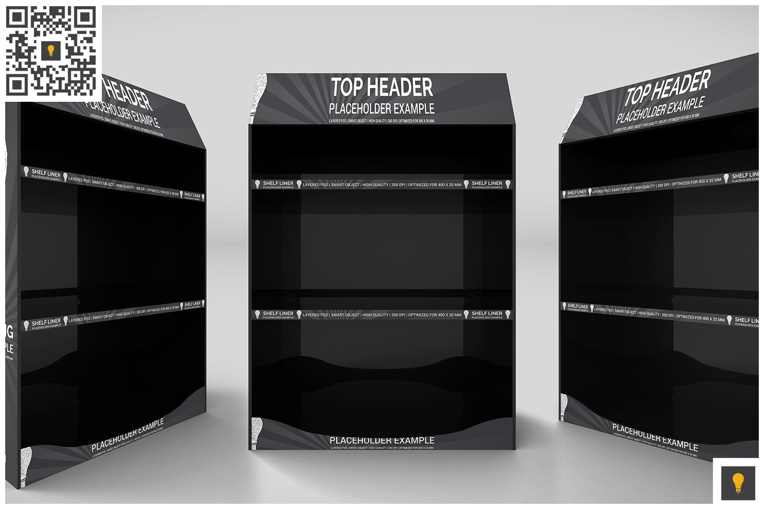 Download Promotional Shelf Display Mockup (20585) | Mock Ups ...