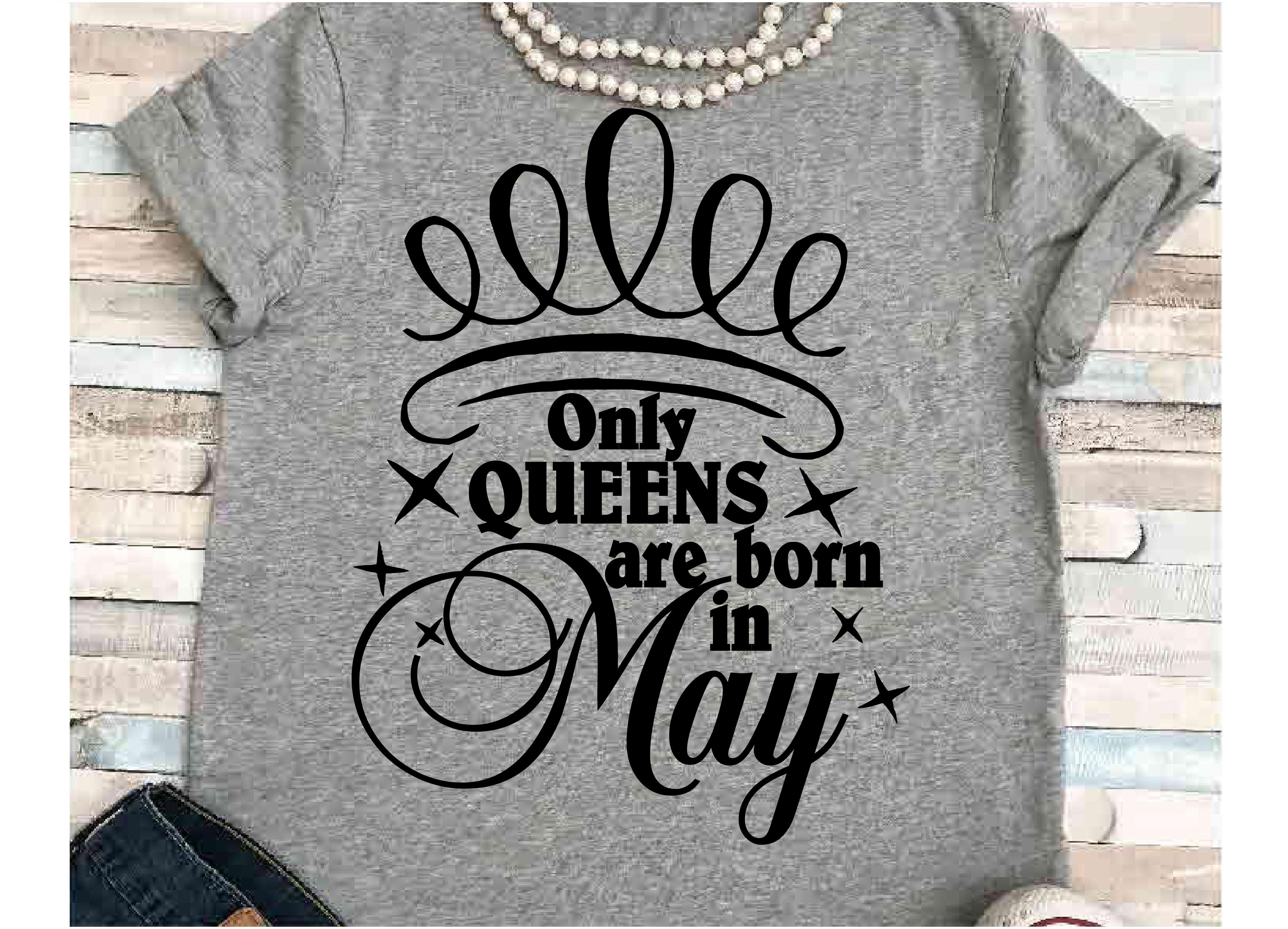 Download May svg SVG DXF JPEG Silhouette Cameo Cricut birthday girl svg iron on May birthday svg (86592 ...