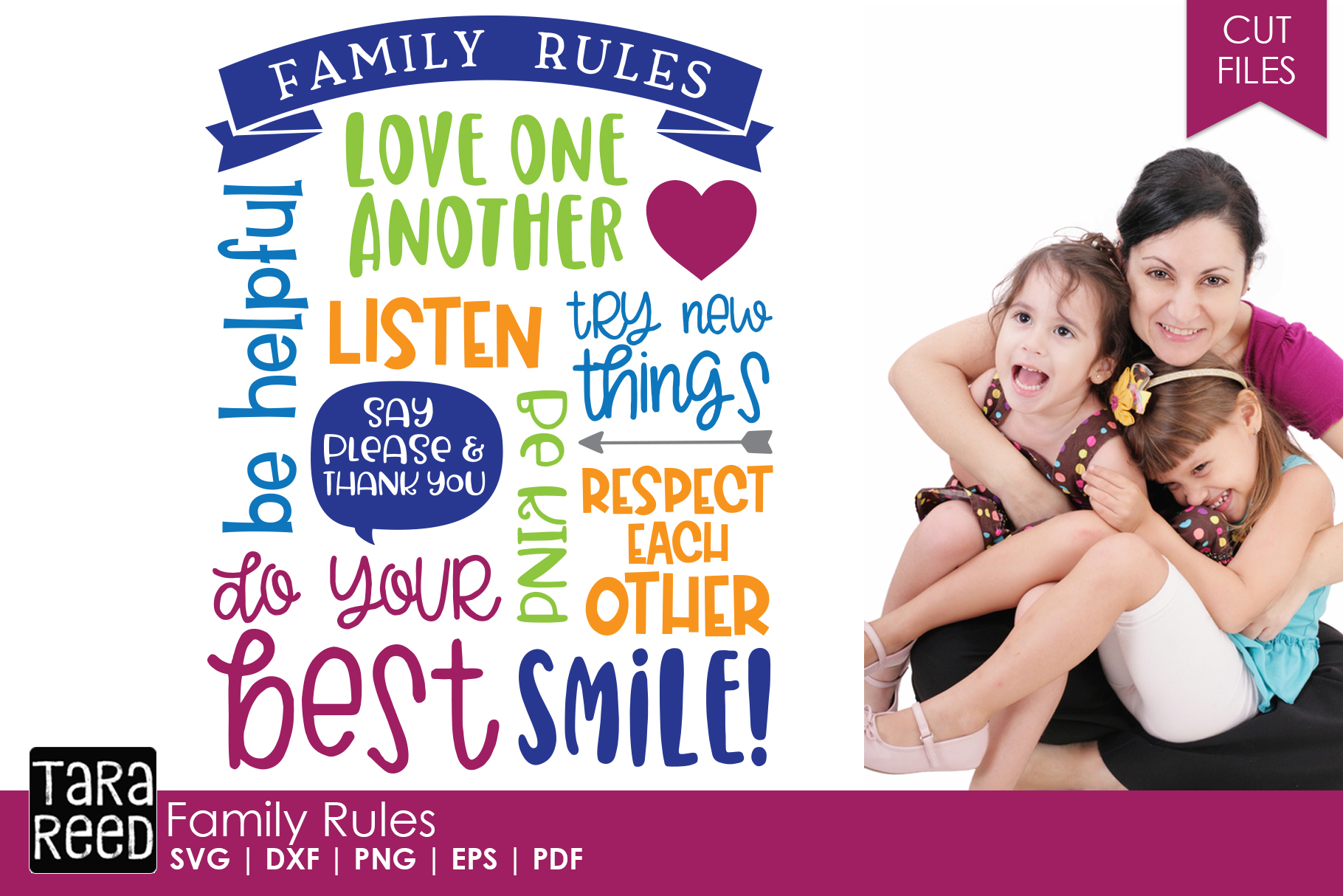 Download Family Rules - Family SVG and Cut Files for Crafters ...