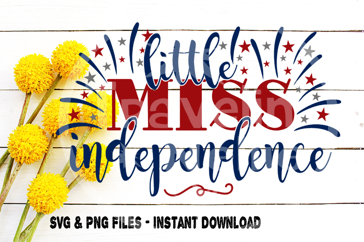 Download Little Miss Independence, July 4th svg, Forth of July ...