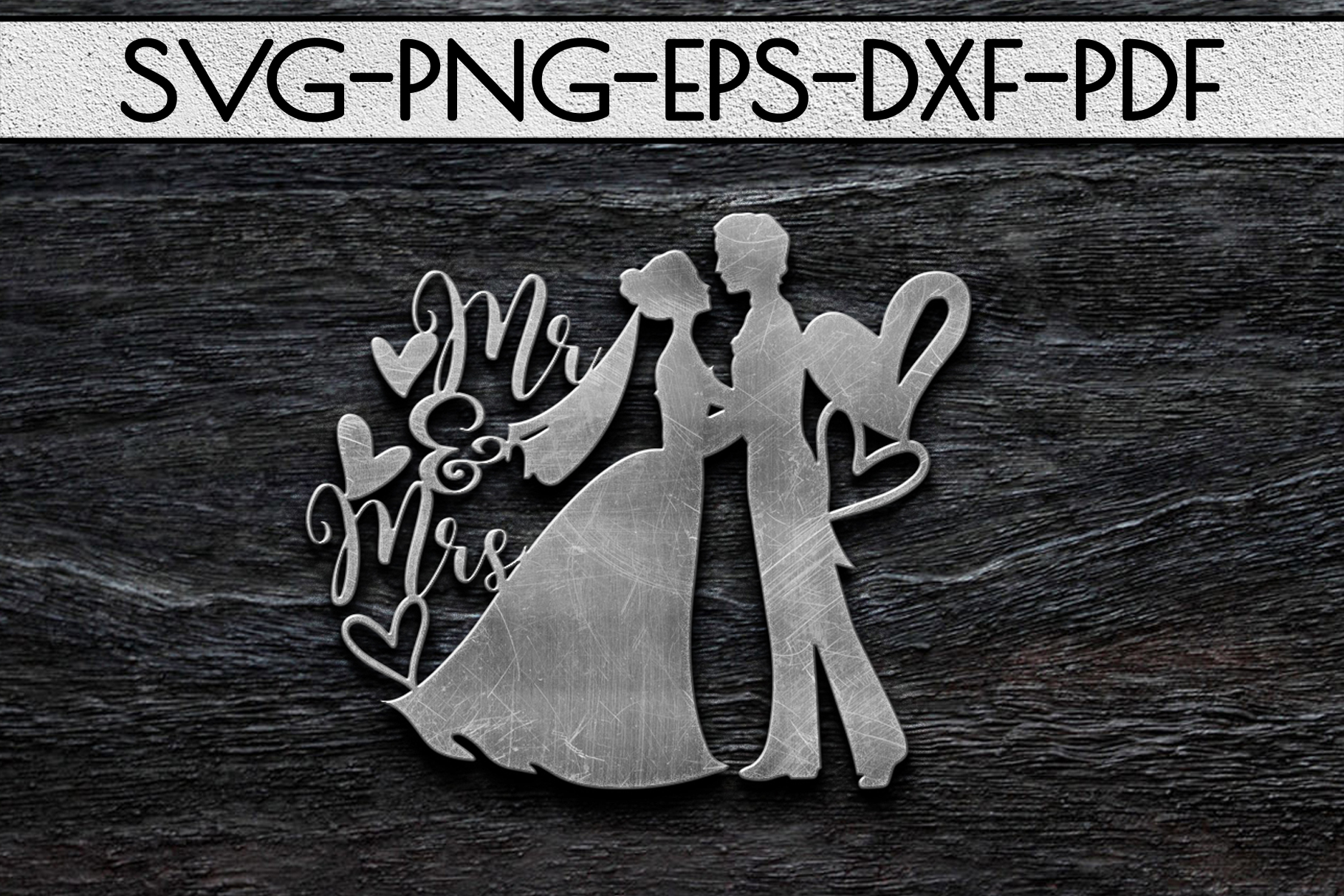 Download Wedding Papercut Templates Bundle, Marriage Sign SVG, DXF ...