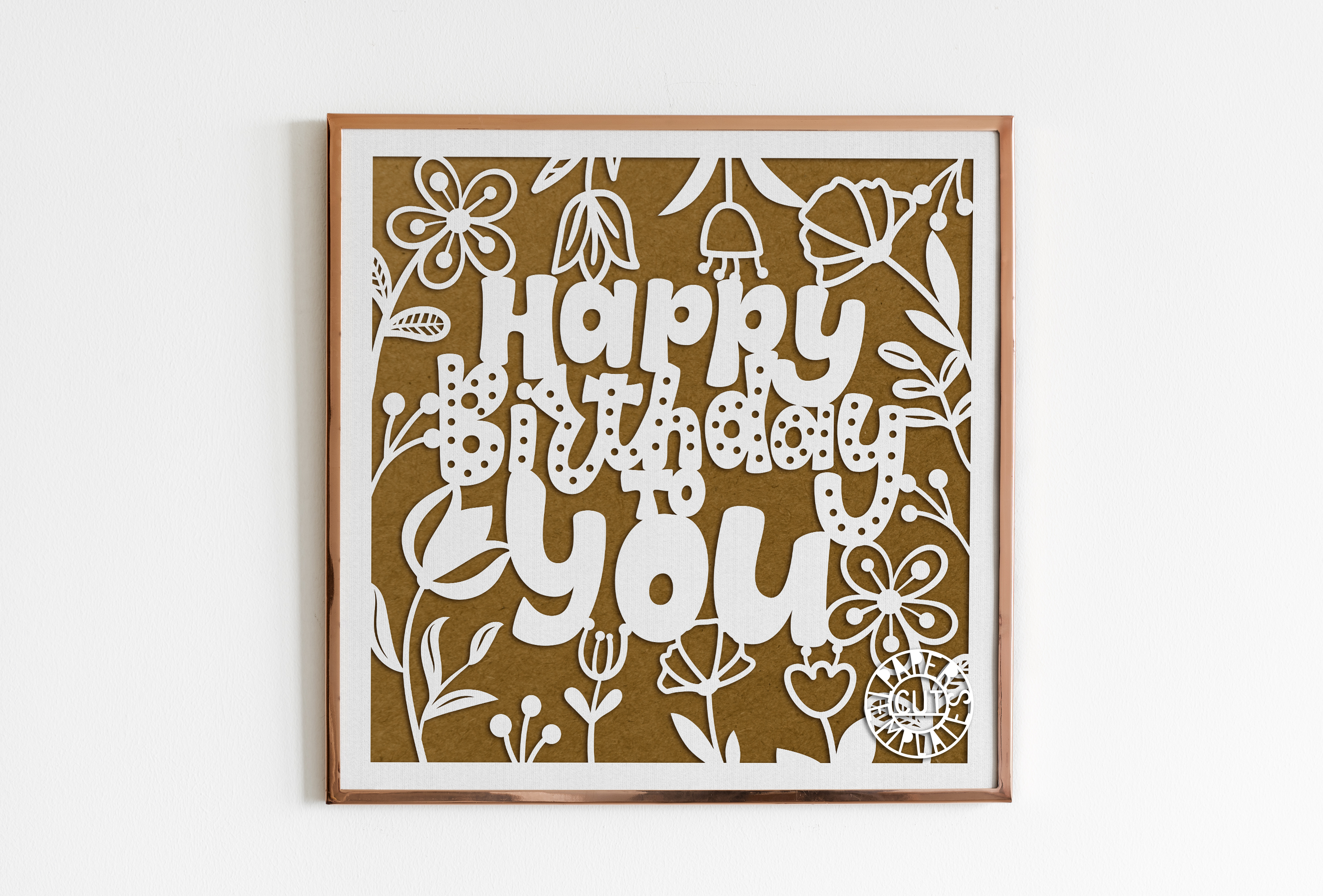 Download SVG Birthday card cut file for Cricut, Silhouette Cameo ...