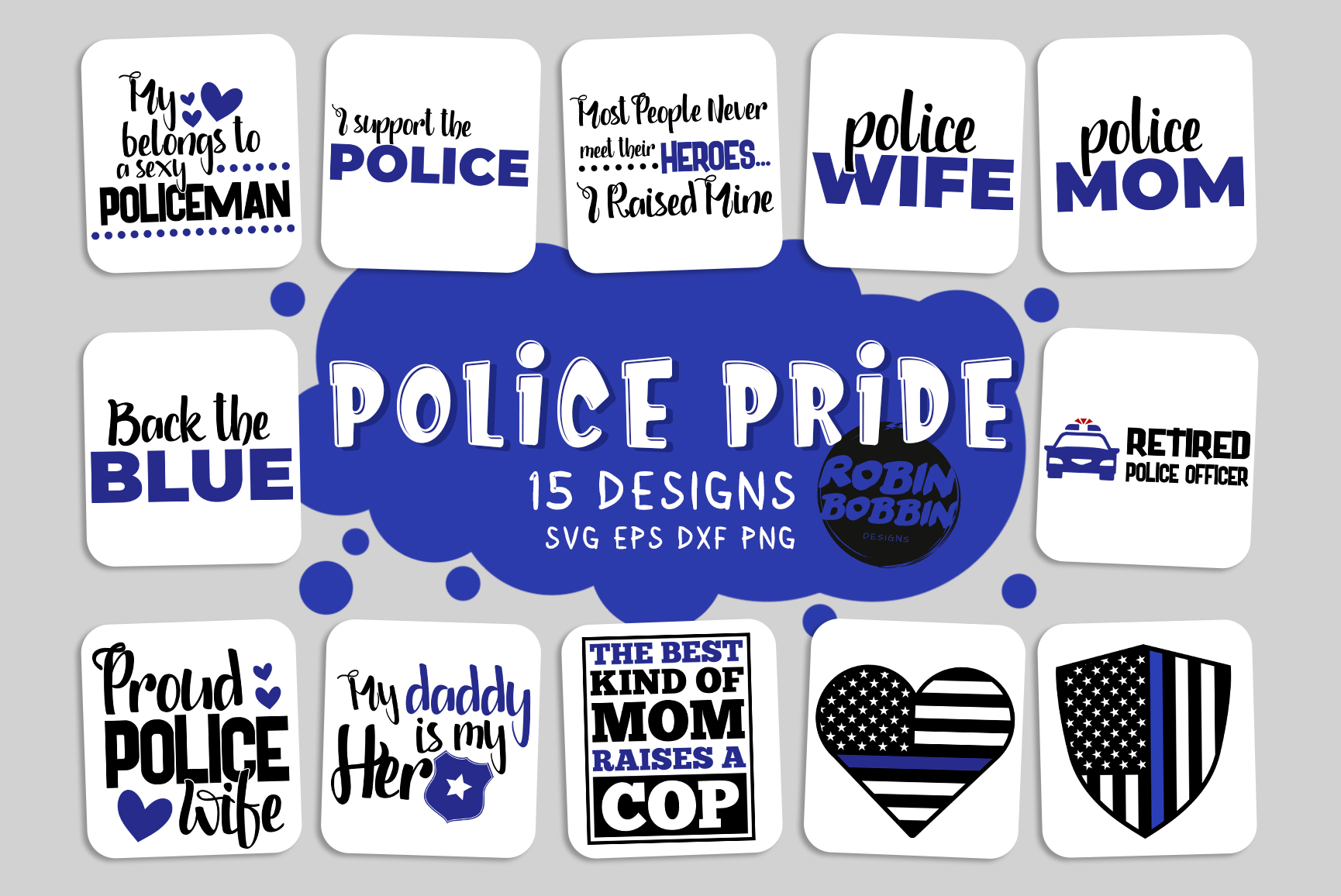 Download Policeman SVG Bundle - Police Pride Bundle SVG (310538) | Cut Files | Design Bundles