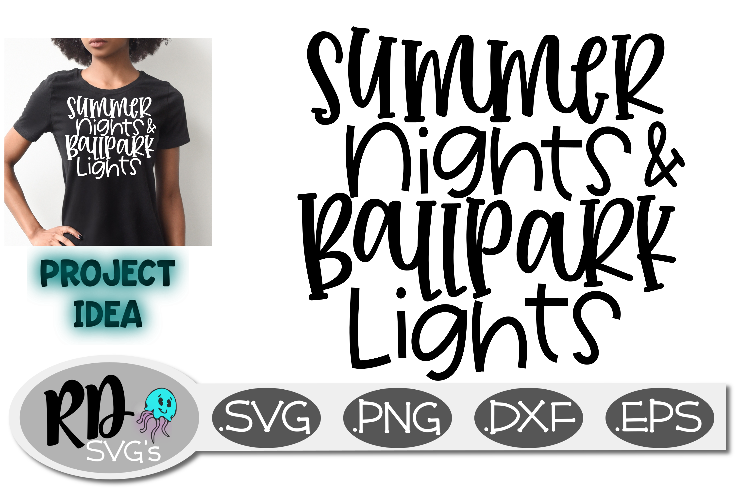 Download Softball Baseball SVG - Summer Nights and Ballpark Lights ...
