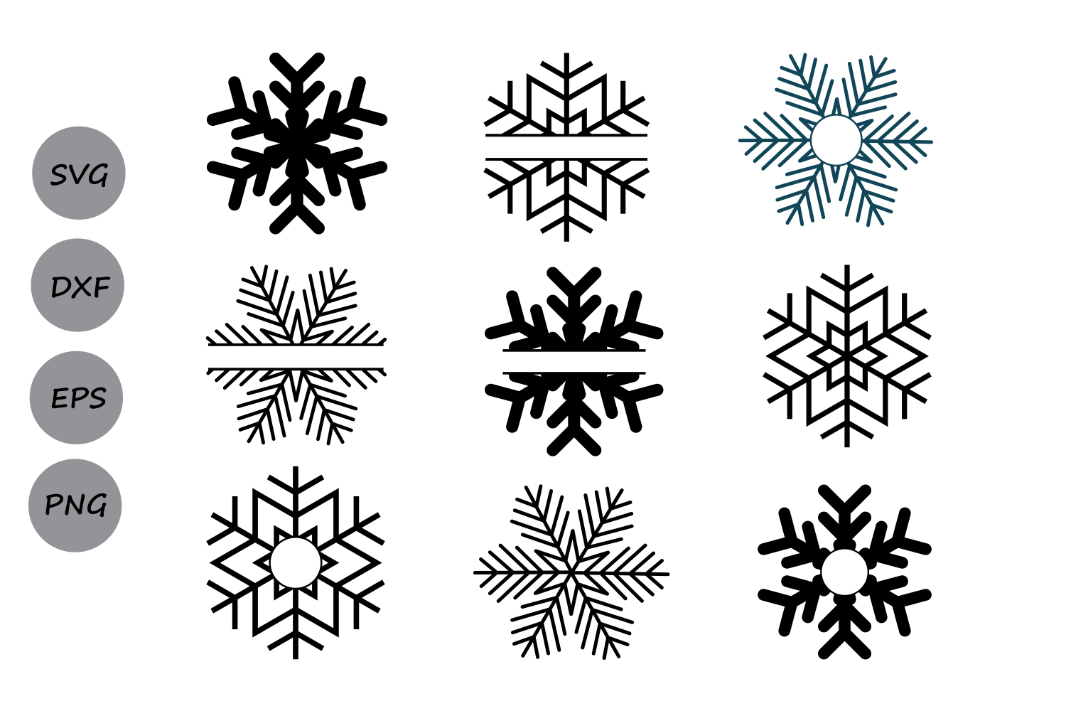 Free Free 296 Snowflake Svg SVG PNG EPS DXF File