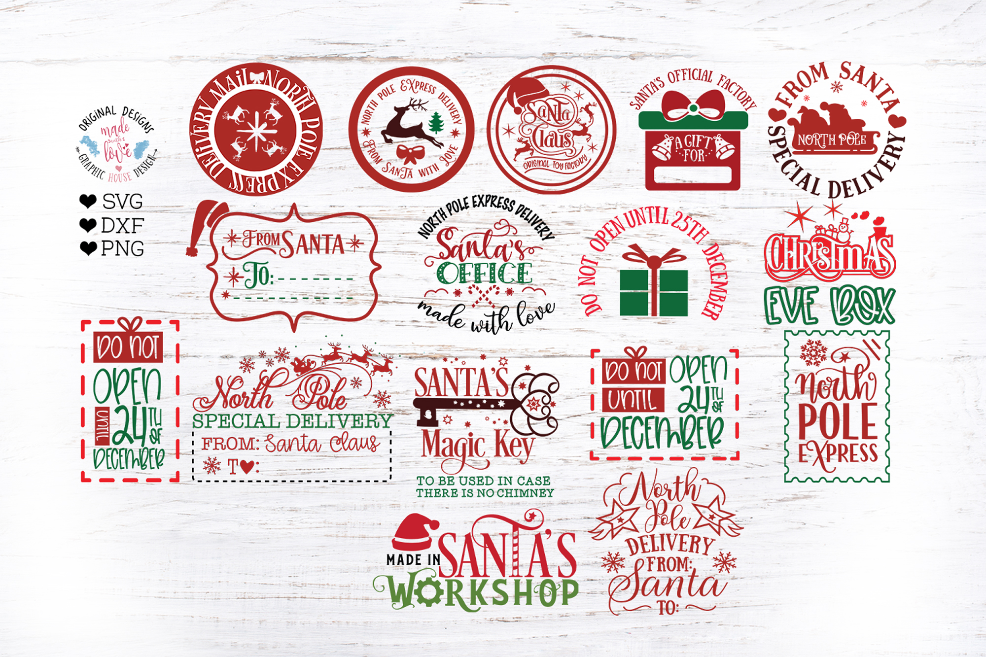 santa-claus-stamps-santa-stamps-bundle
