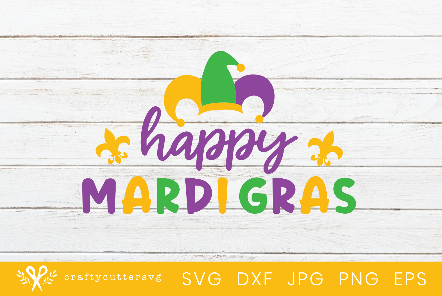 happy mardi gras svg