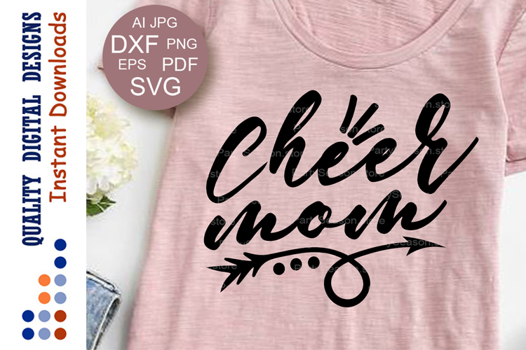 Download Cheer mom svg file saying Sport decor Sports shirts