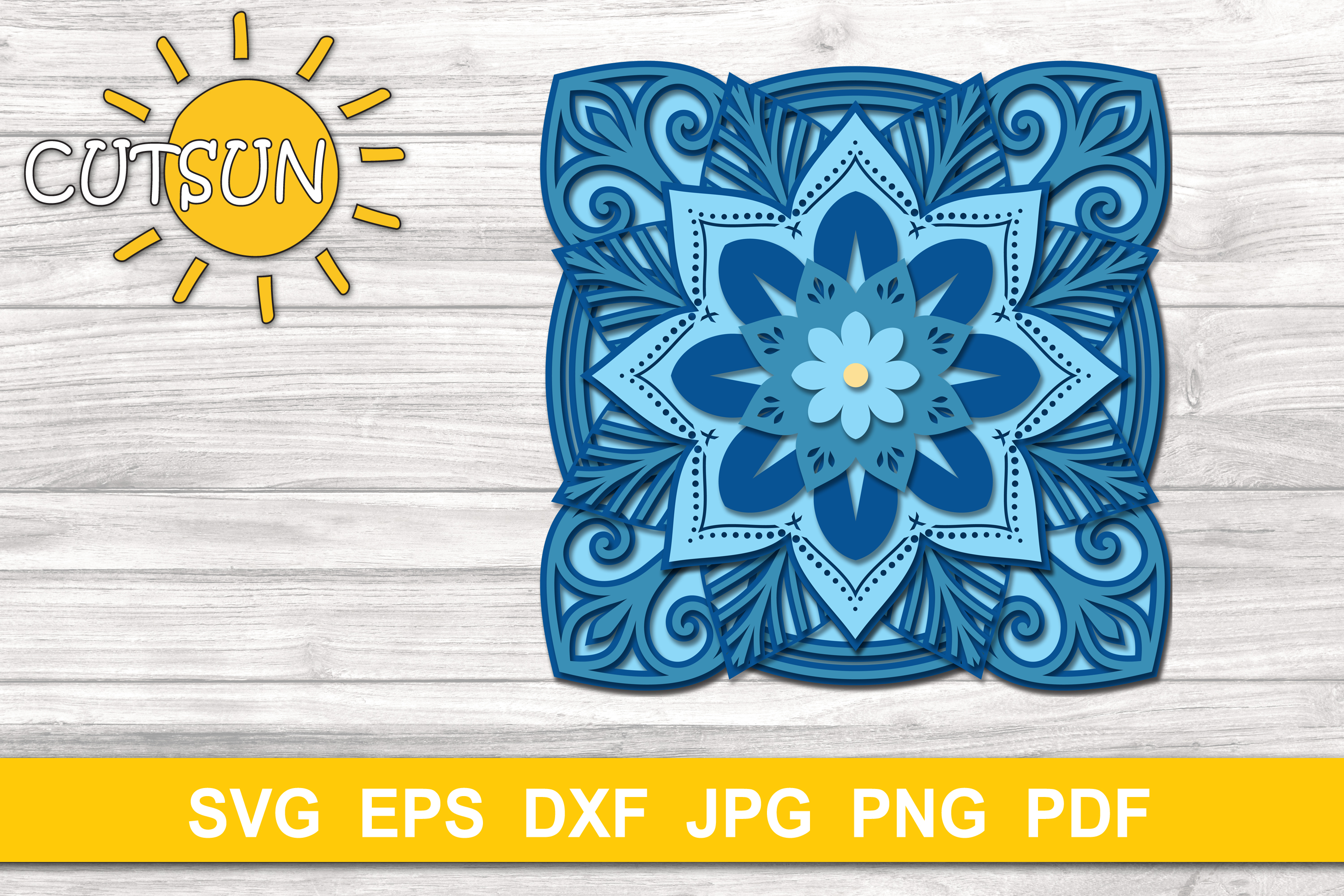 Free Free 136 Layered Mandala SVG PNG EPS DXF File