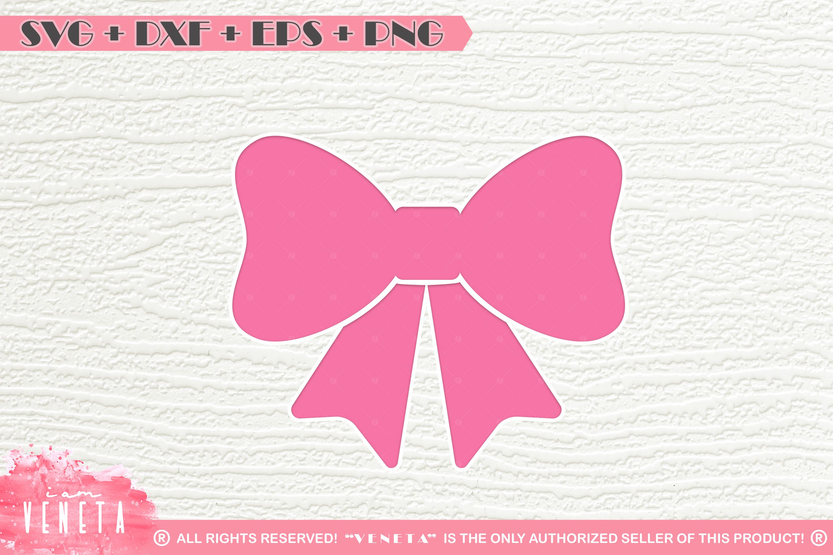 Download Ribbon Bow| SVG DXF EPS PNG | Cutting File (128240) | SVGs | Design Bundles