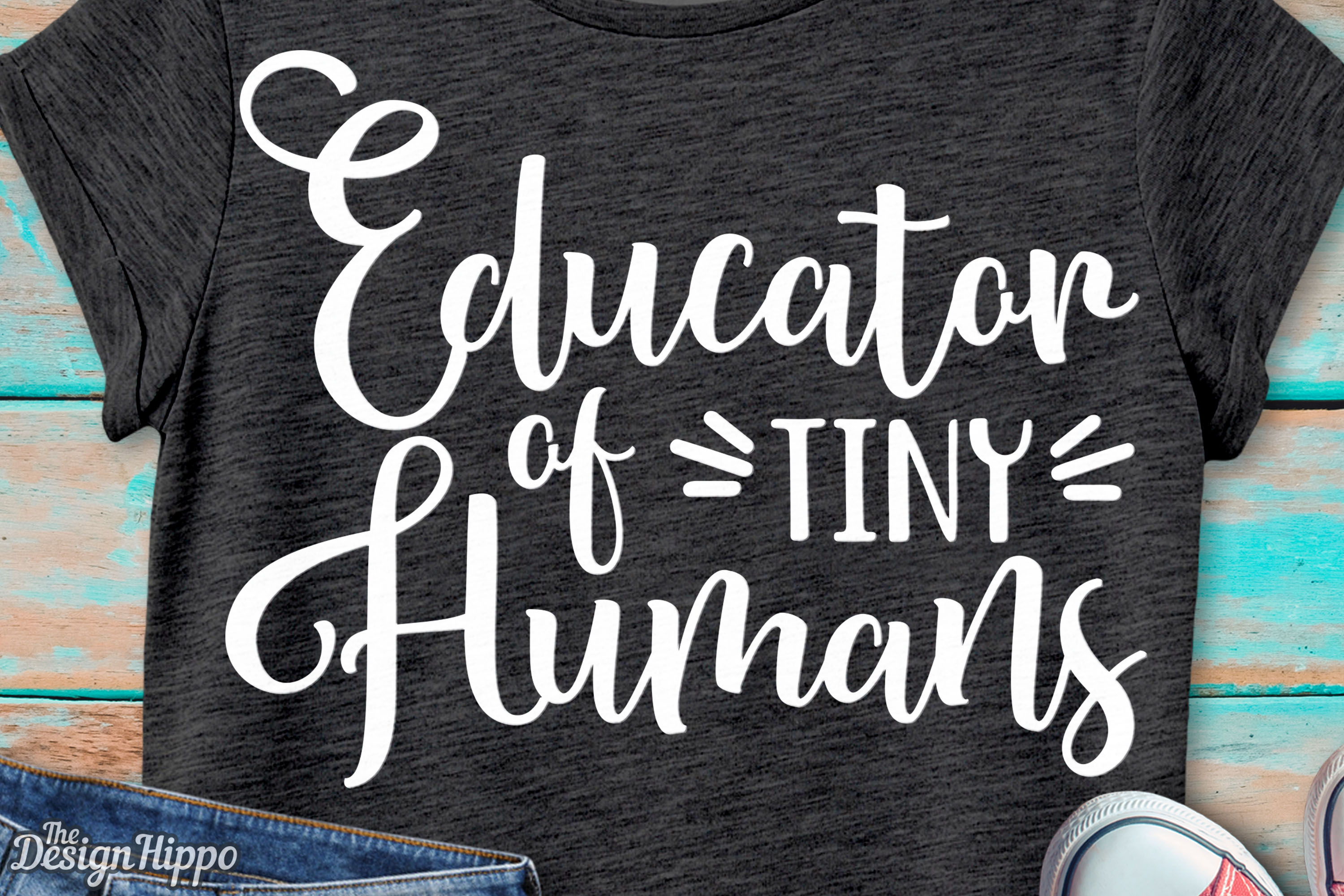 Download Teacher, Educator of Tiny Humans, Back to School SVG PNG ...