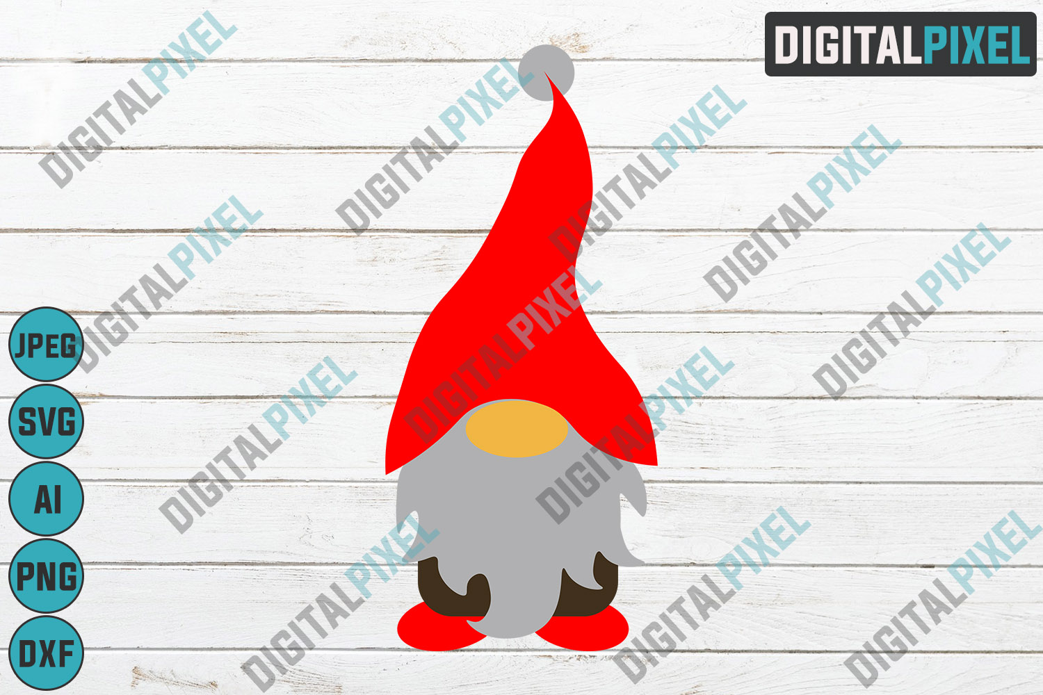 Download Gnome SVG Christmas SVG PNG JPEG DXF Circut Cut Silhouette 3 (387328) | SVGs | Design Bundles