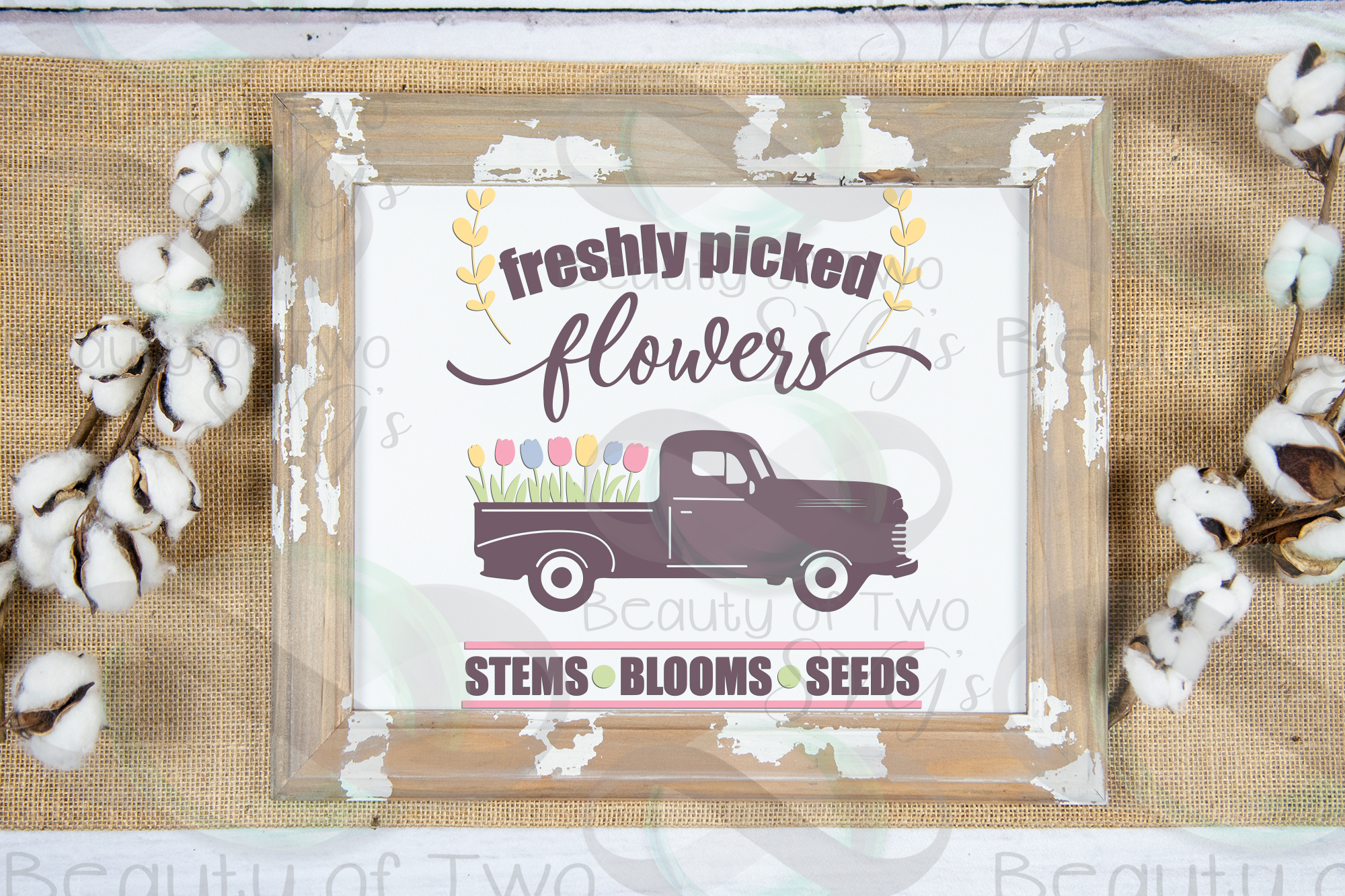 Free Free 254 Vintage Truck With Flowers Svg SVG PNG EPS DXF File