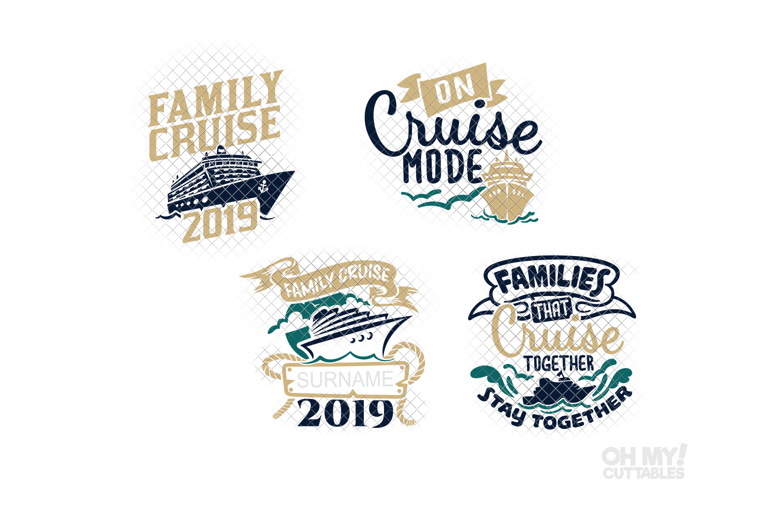 Download Family Cruise SVG Shirts in SVG, DXF, PNG, EPS, JPG