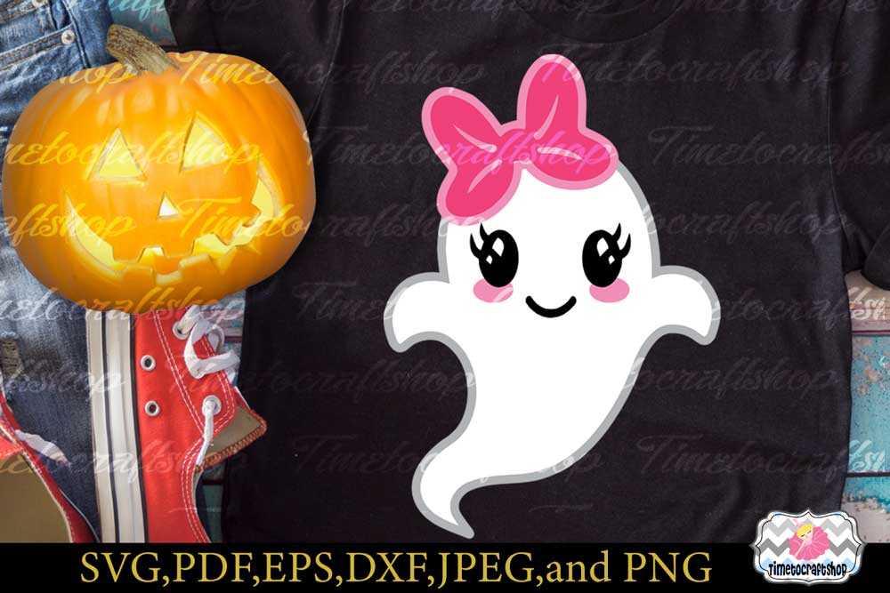 Download SVG, Eps, Dxf & Png Cutting Files For Ghost Boy & Girl ...