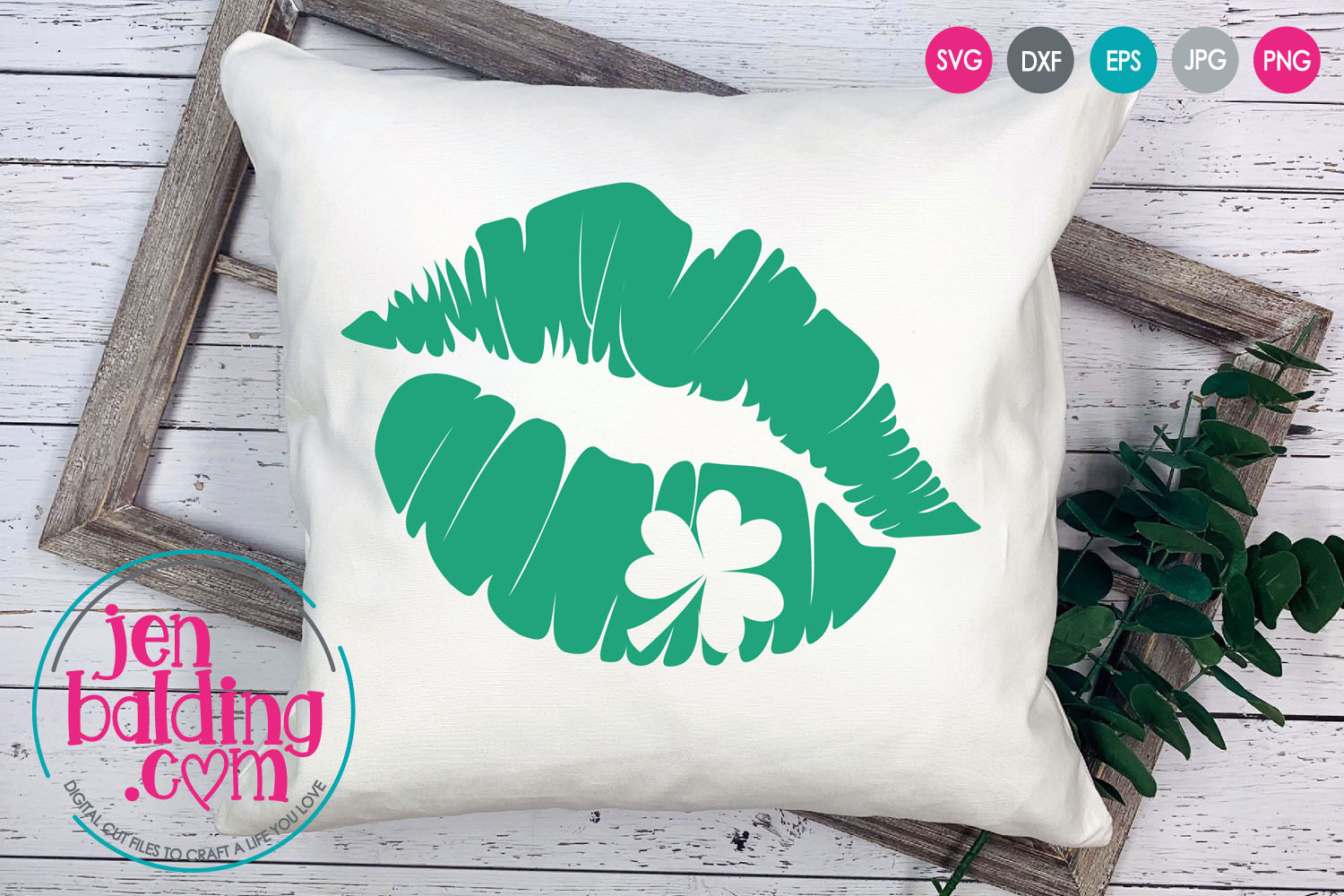 Shamrock Lips SVG (482296) SVGs Design Bundles