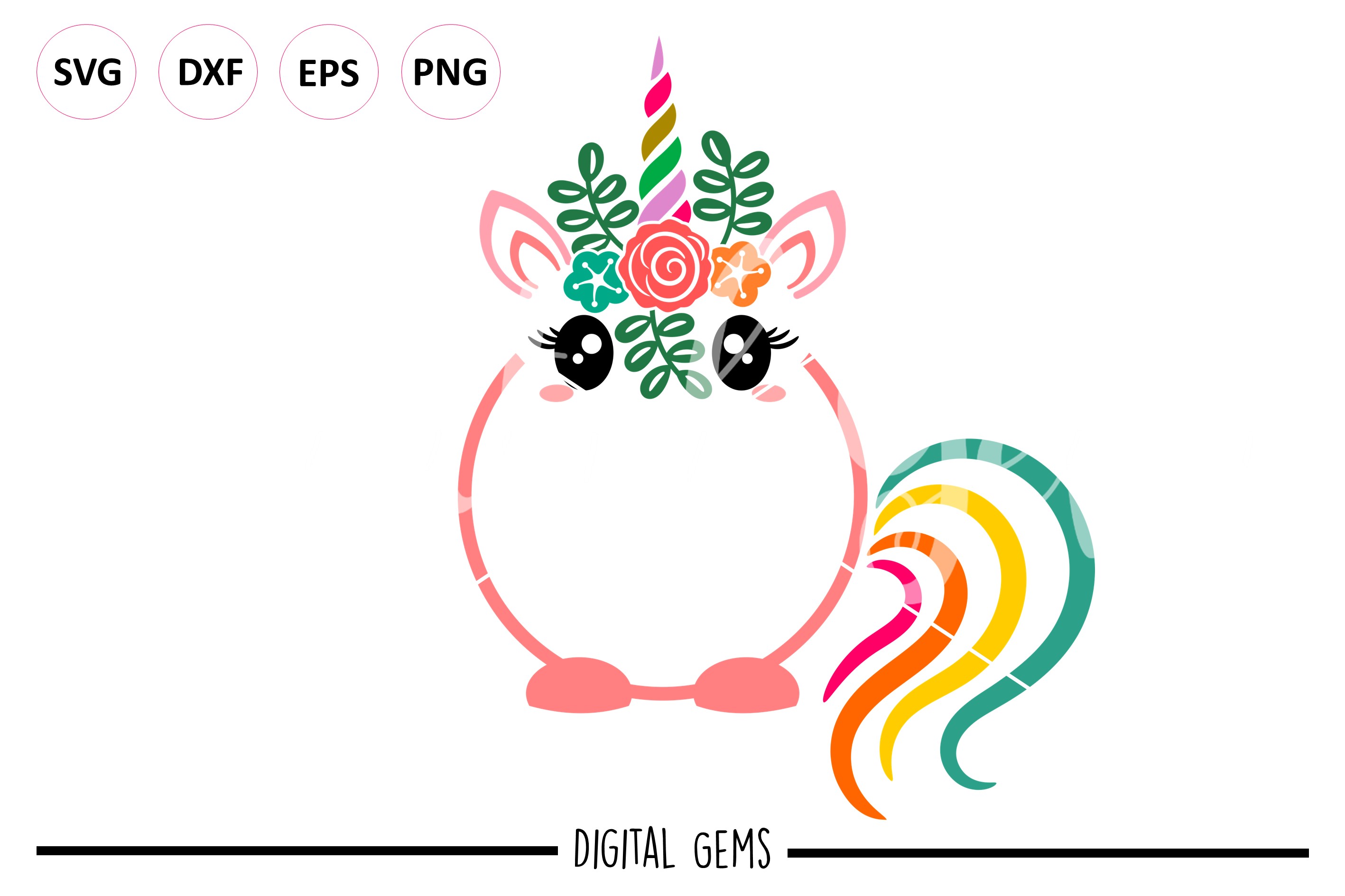 Unicorn SVG / DXF / EPS / PNG files (113170) | SVGs | Design Bundles
