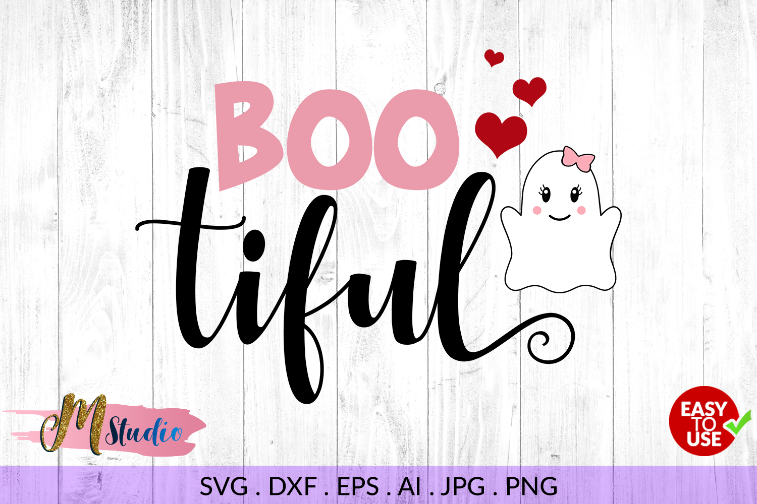 Boo-tiful svg, Halloween Svg, for Silhouette Cameo or Cricut example image ...