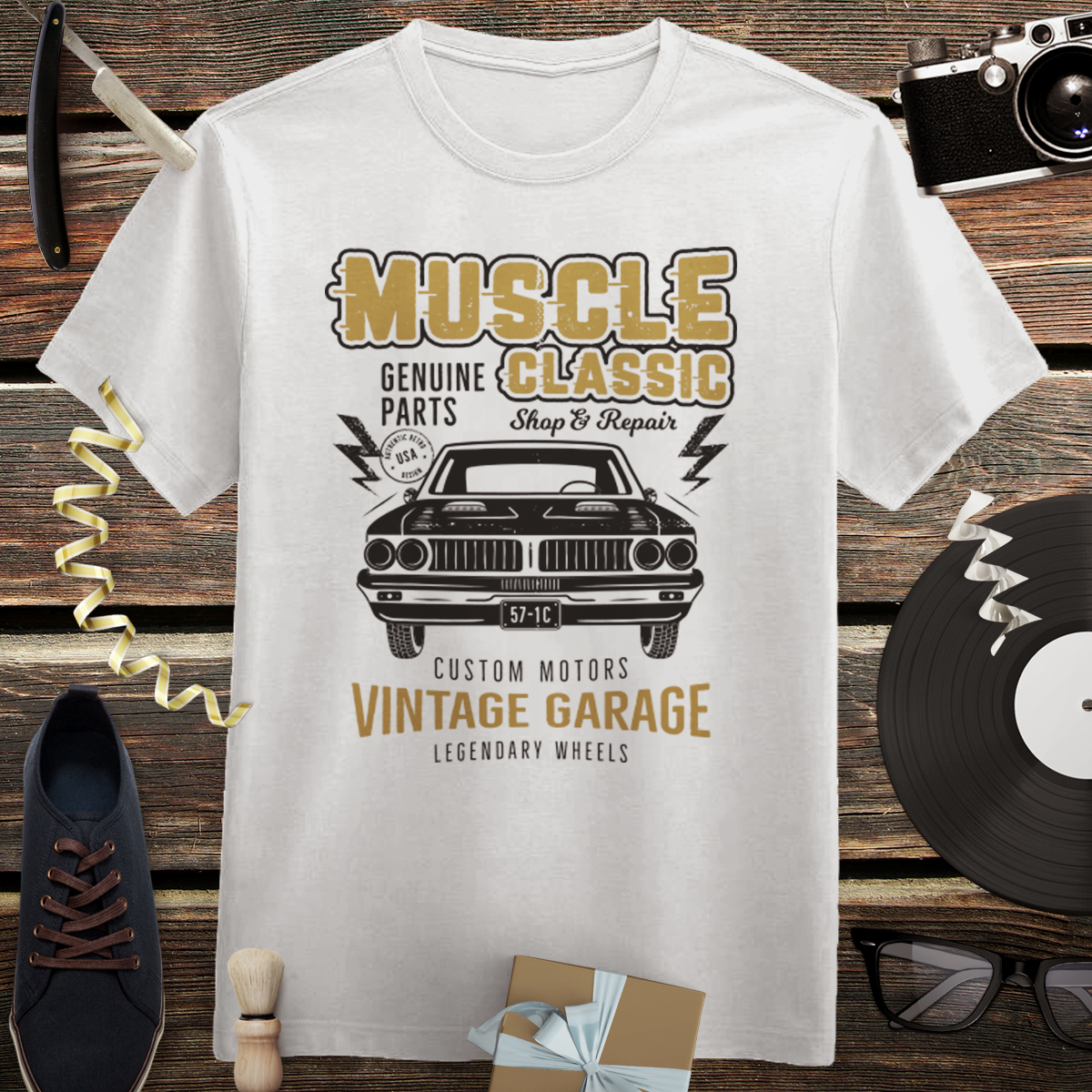 Download SVG Summer Surf T-Shirt and Classic Garage Vintage Emblems