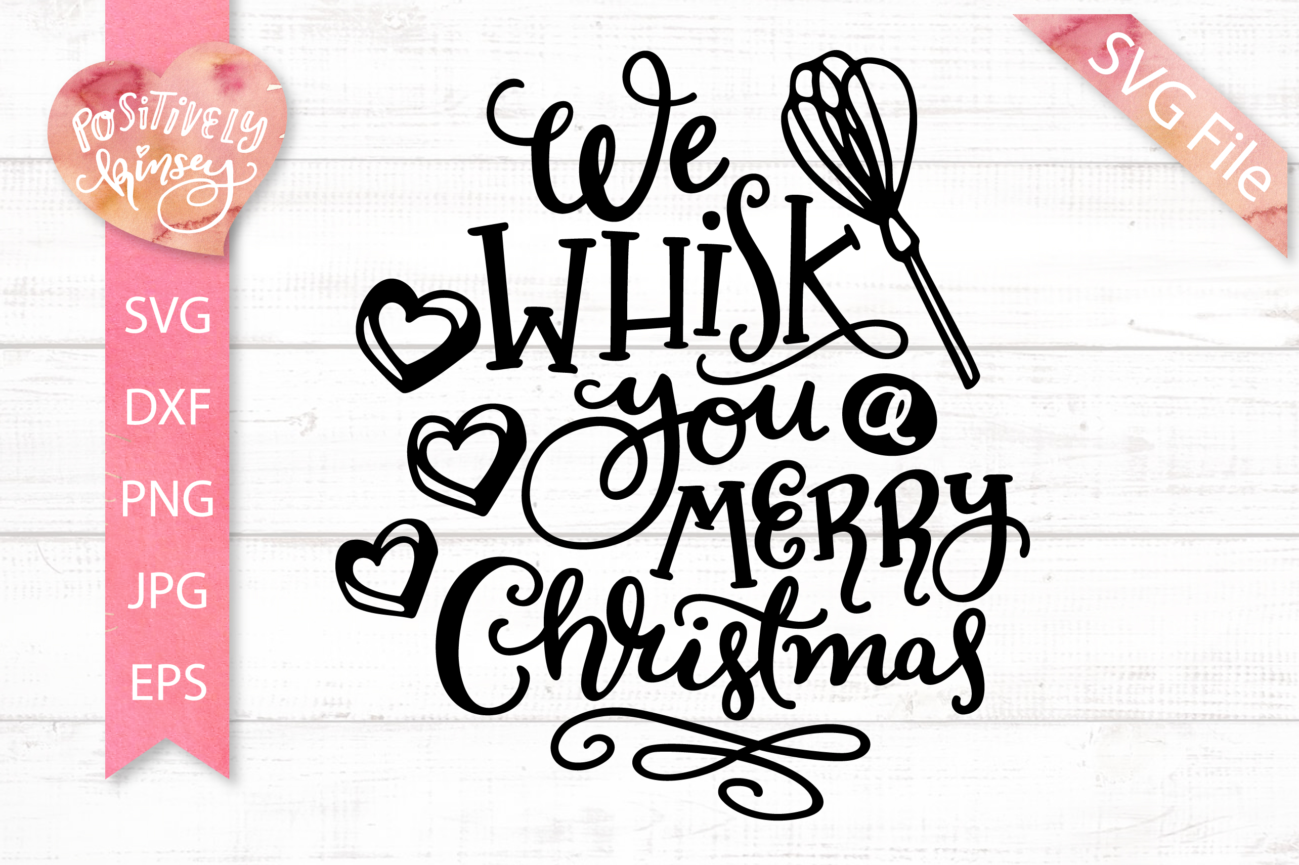Download We Whisk You a Merry Christmas SVG, Christmas Baking SVG