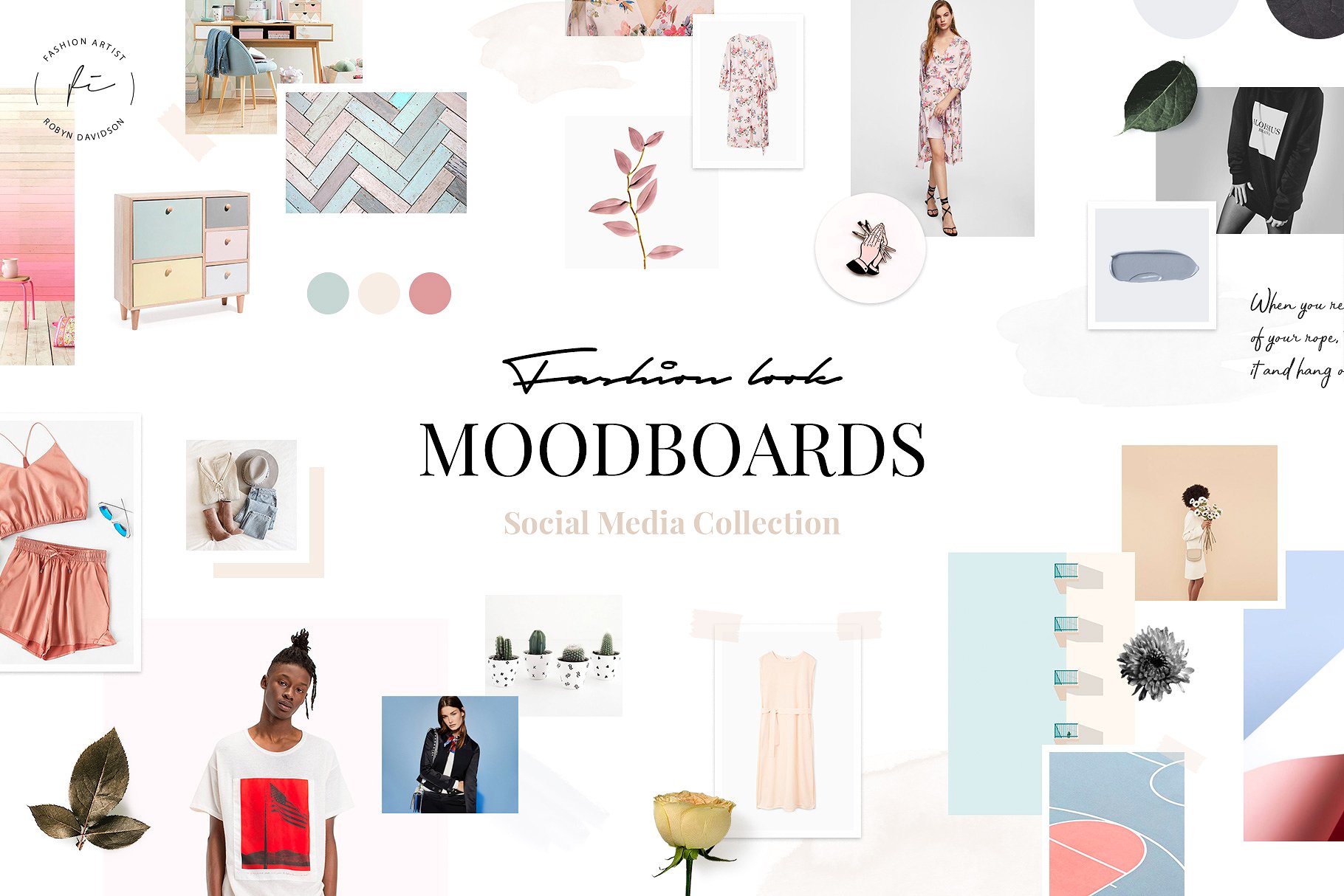 Fashion Look Mood Boards Collection (92029) | Branding ...