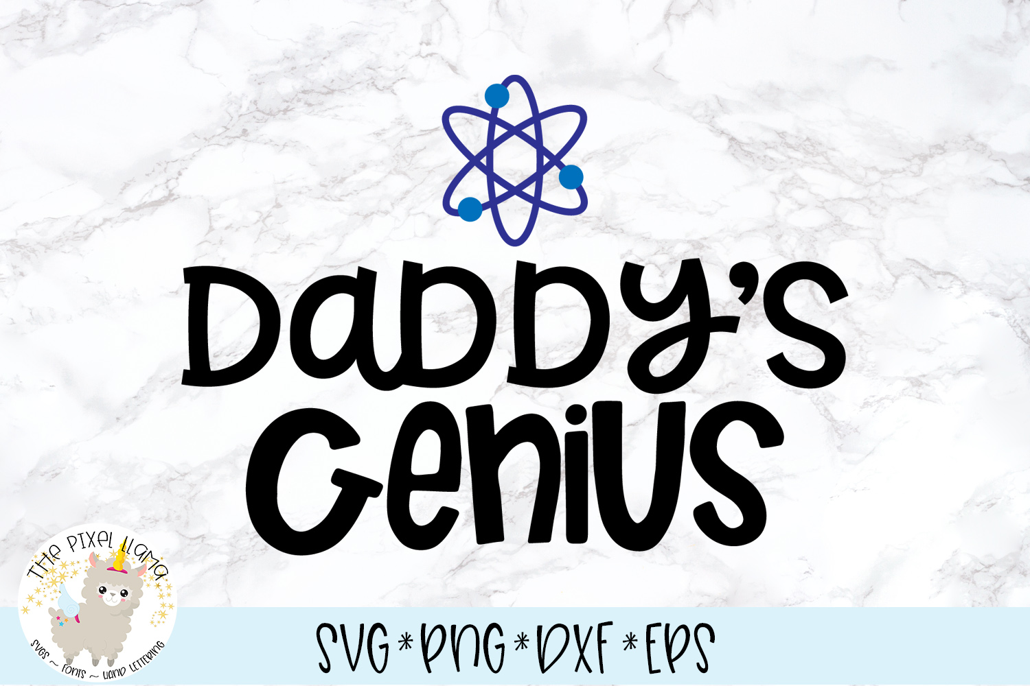 Download Daddy's Genius SVG Cut File