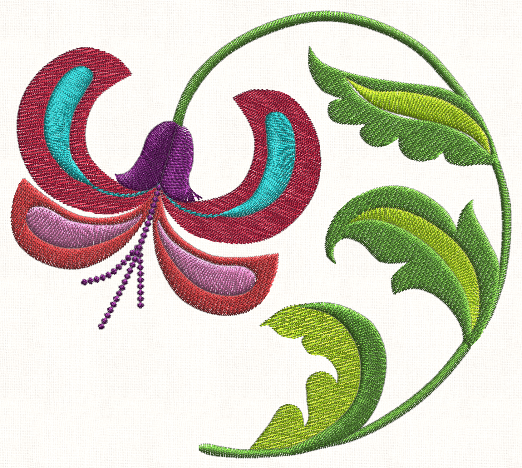 Spring Jacobean Flowers