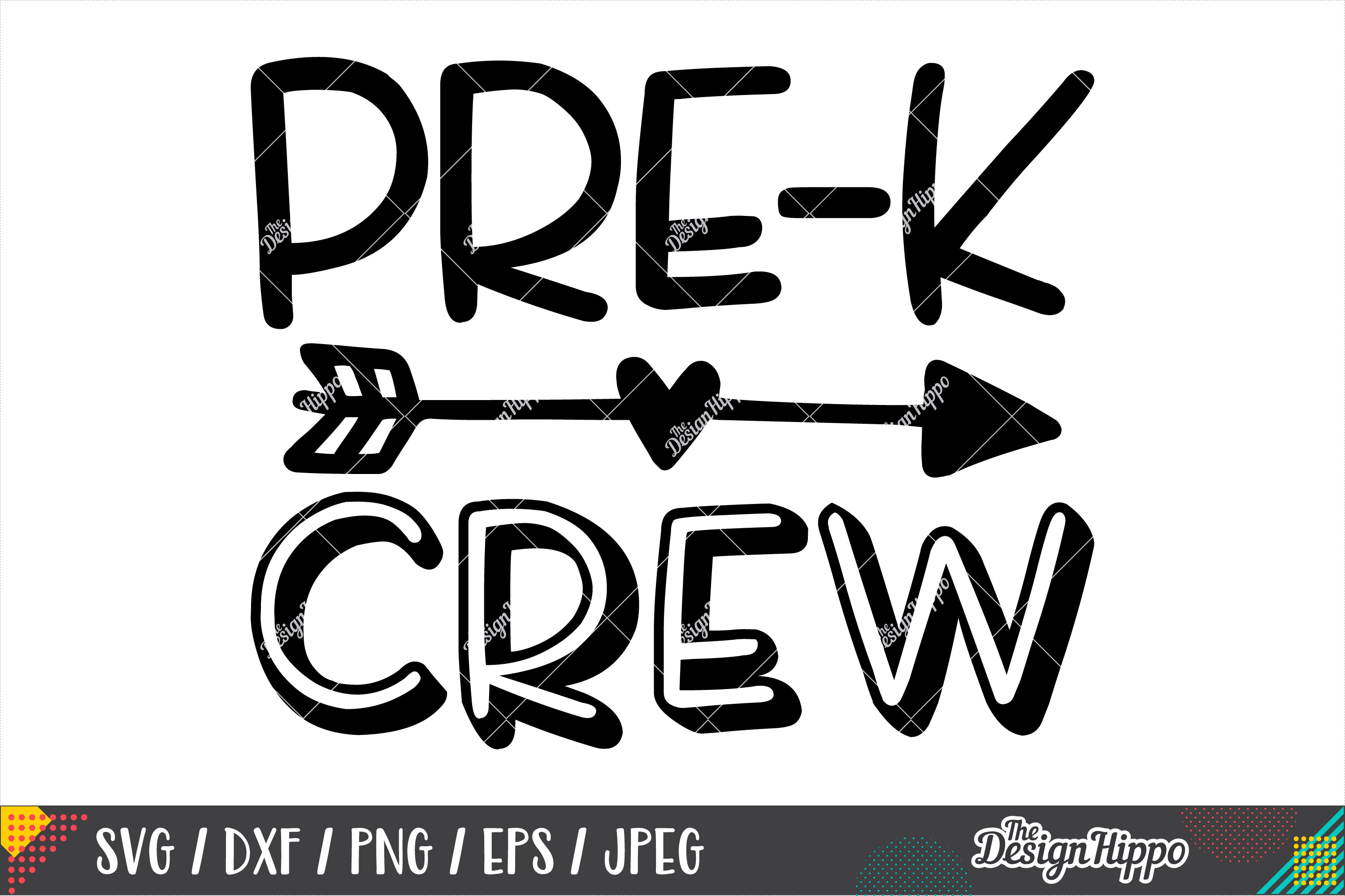 Download Pre-K Crew SVG, PreK Teacher SVG DXF PNG Cricut Cut Files (297088) | Cut Files | Design Bundles
