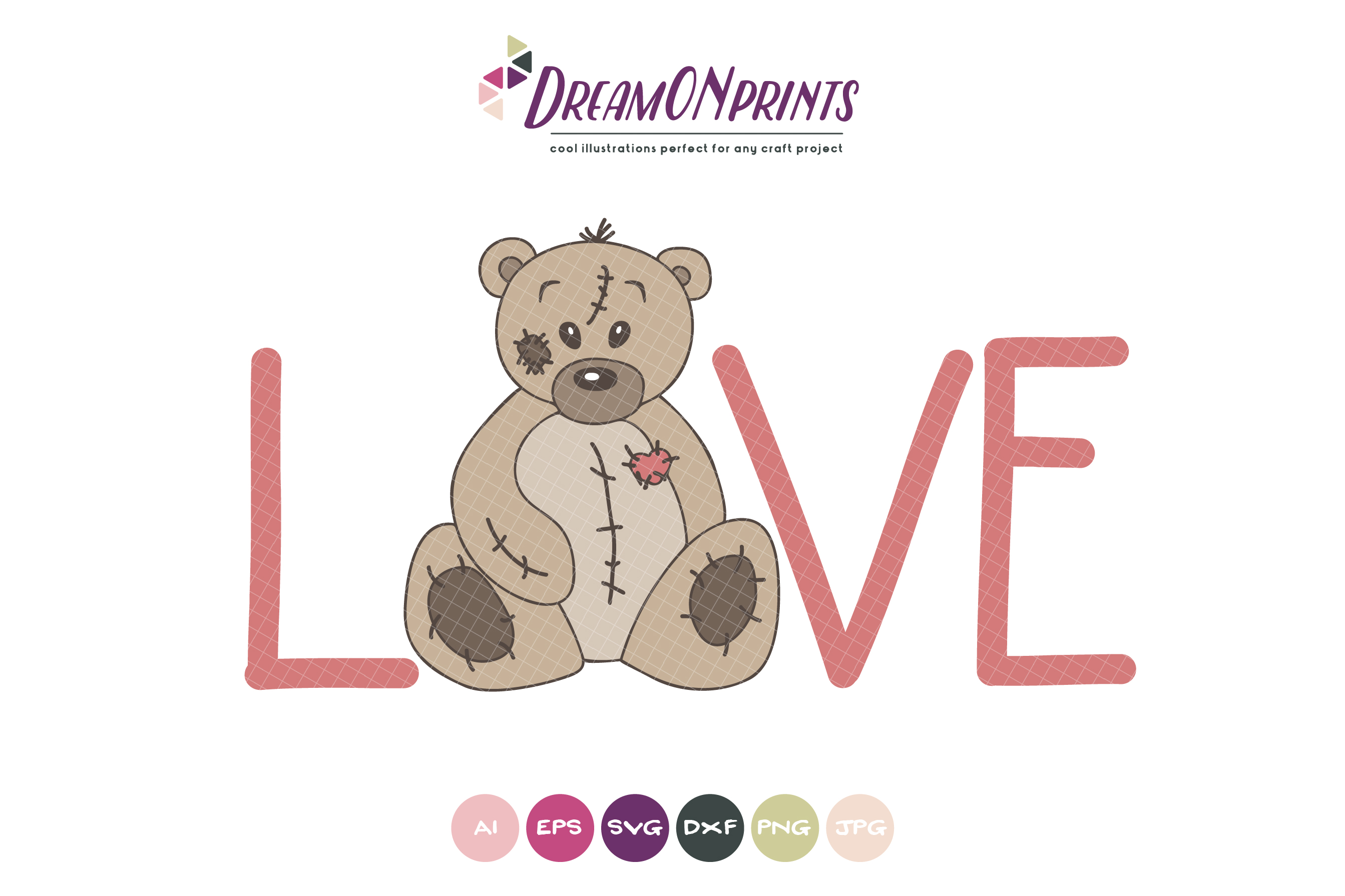 Download Teddy Bear SVG - Love SVG, Bear SVG, Kids, Toys (184221 ...