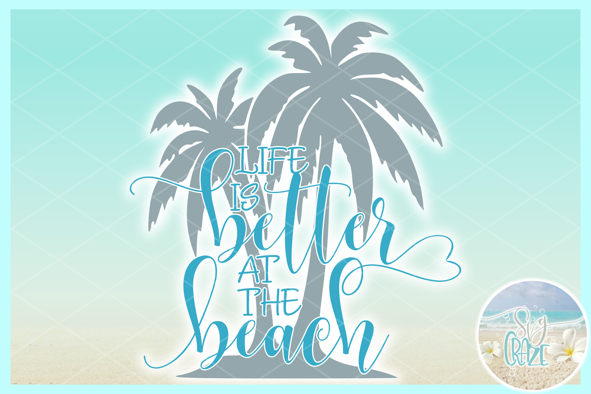 Download Life is Better at the Beach Quote SVG Dxf Eps Png PDF