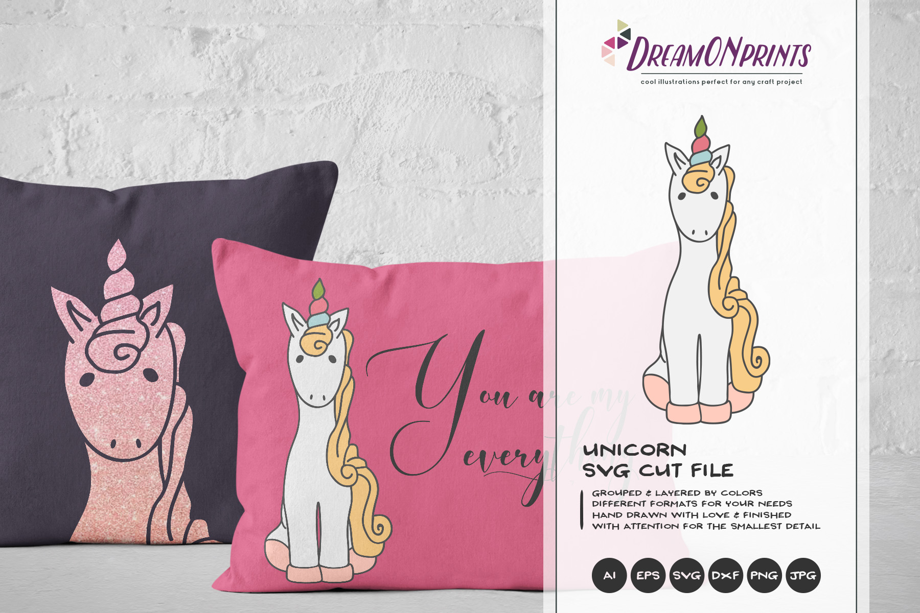 Download Unicorns SVG BUNDLE - Vector Unicorn SVG Cut Files