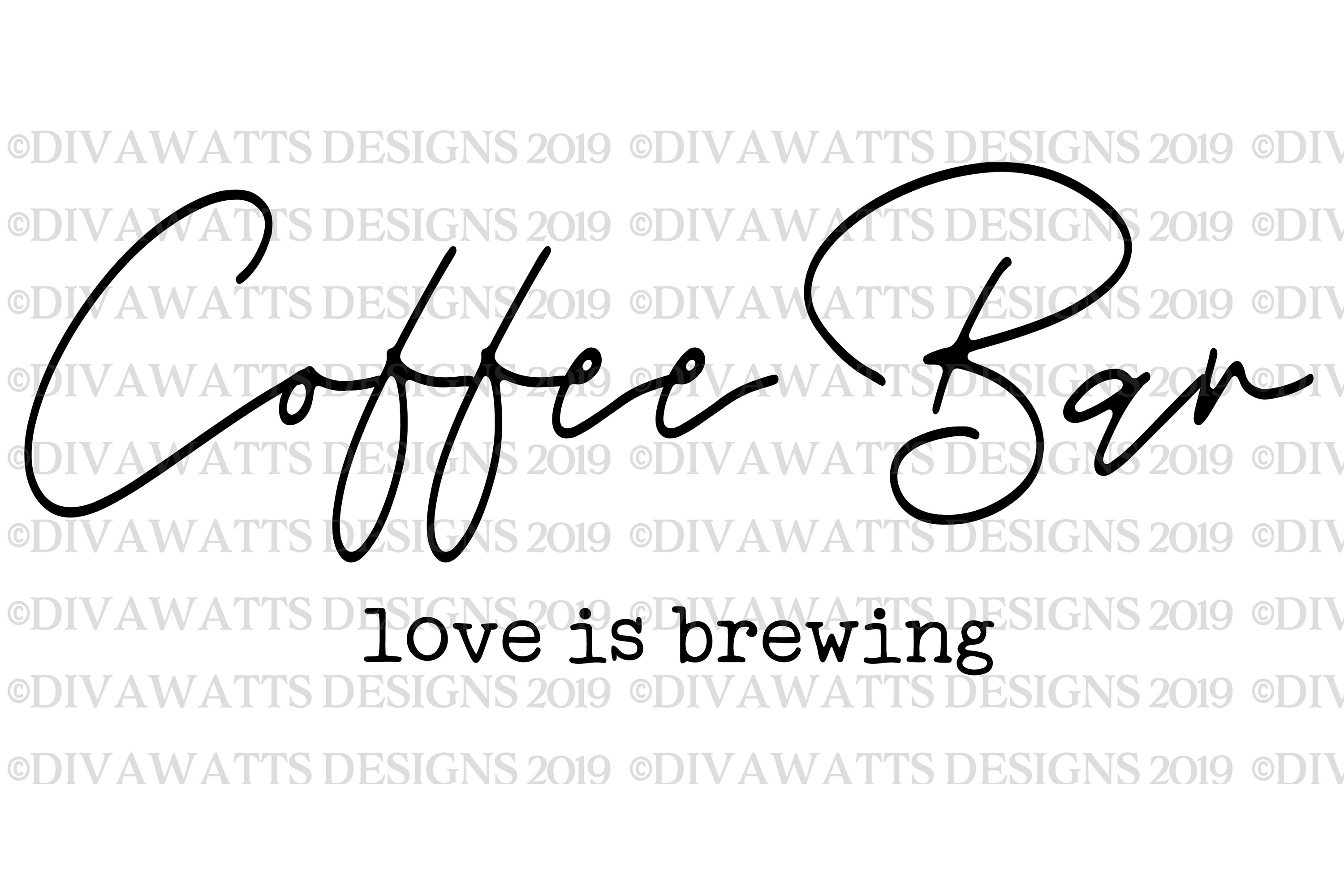 Download Coffee Bar Love Is Brewing - Kitchen Farmhouse Sign SVG