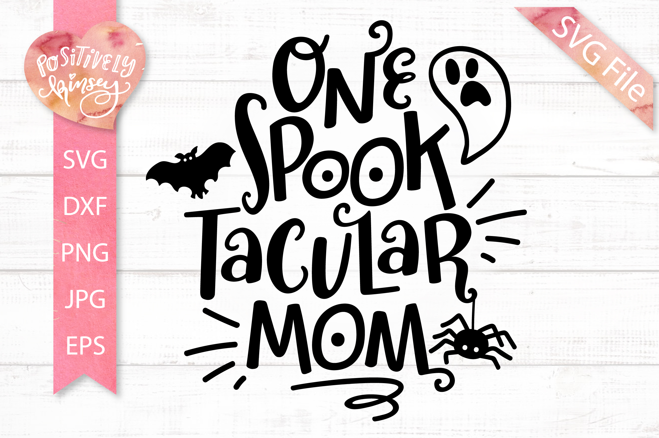 Download One Spooktacular Mom SVG Funny Mom Halloween SVG DXF PNG EPS