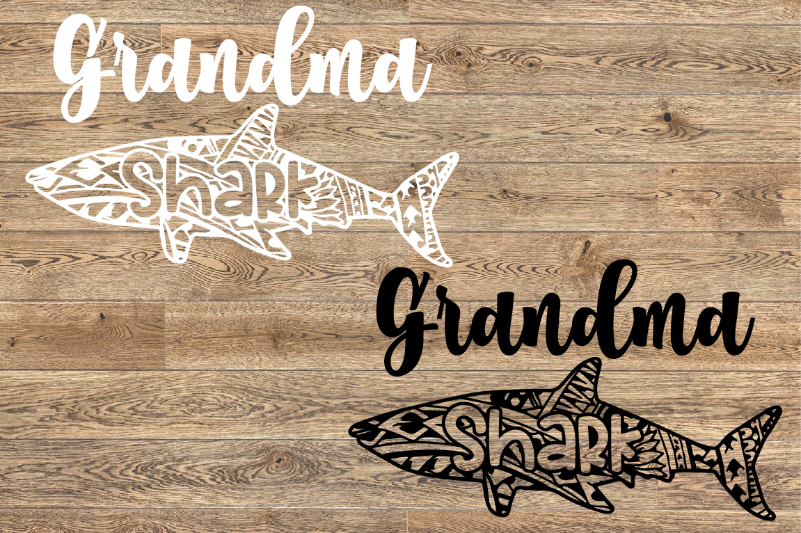 Free Free 151 Grandma Shark Svg SVG PNG EPS DXF File