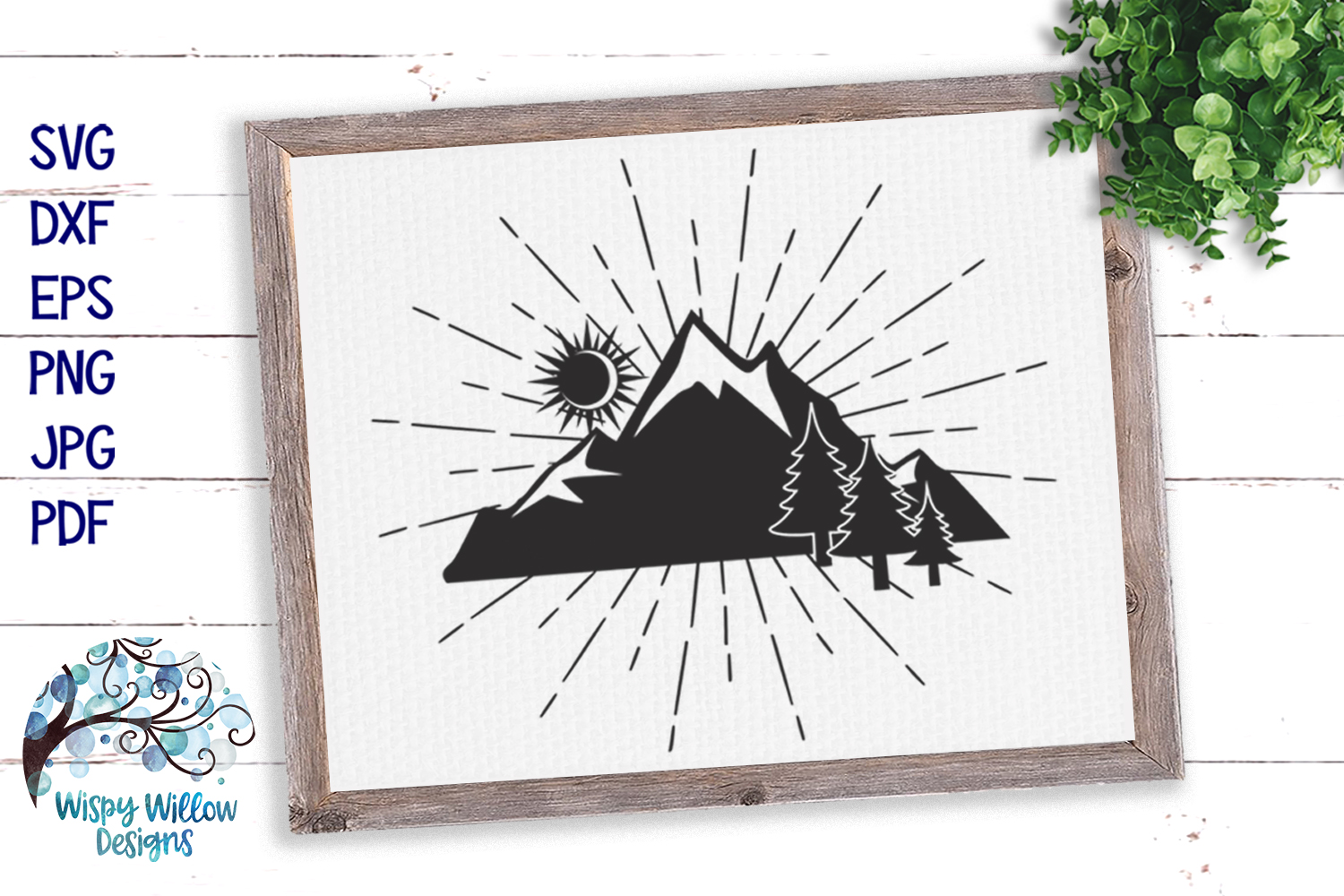 Download Mountain Silhouette SVG | Outdoors Camping SVG Cut File ...