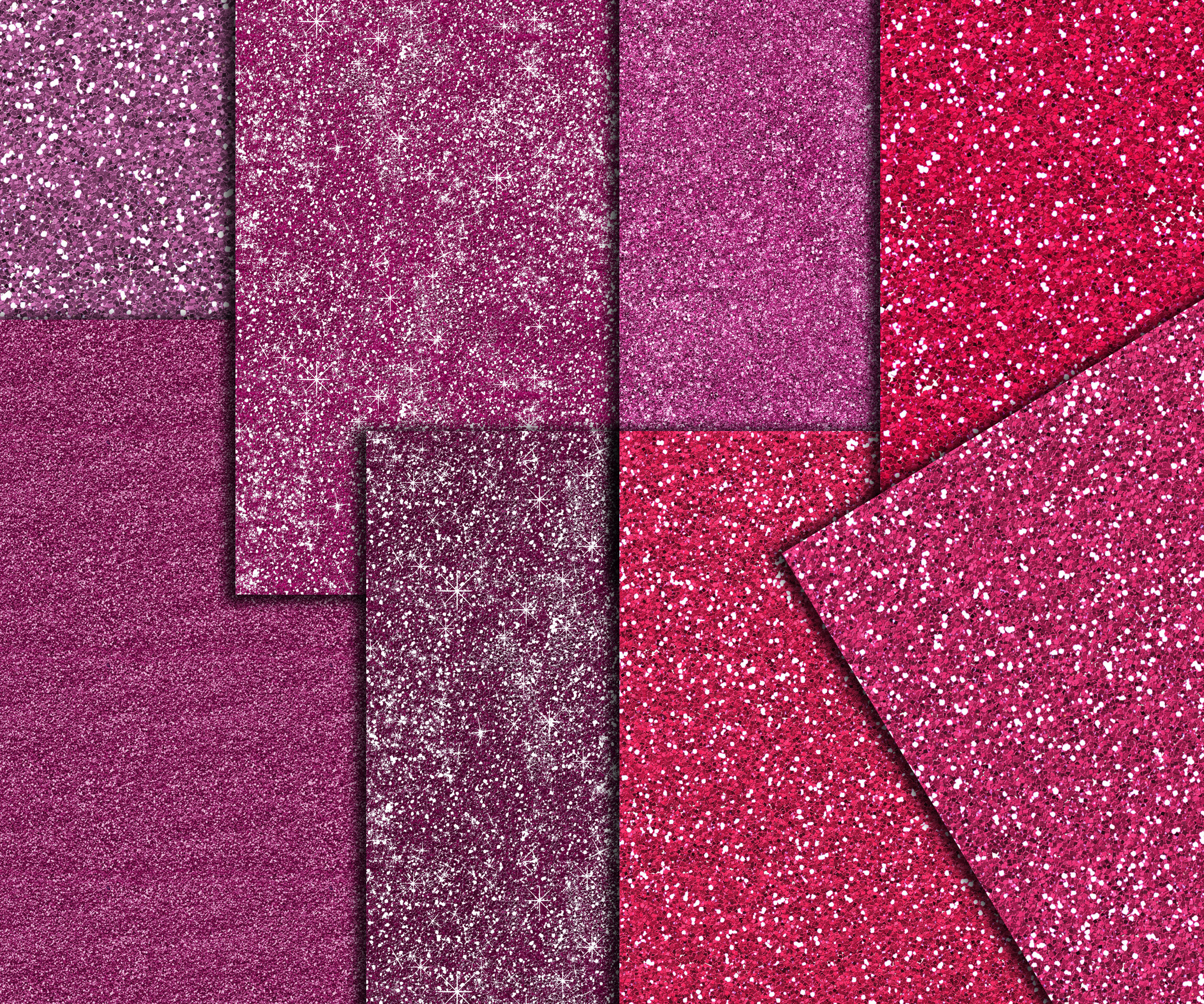 Download Pink Glitter Digital Paper
